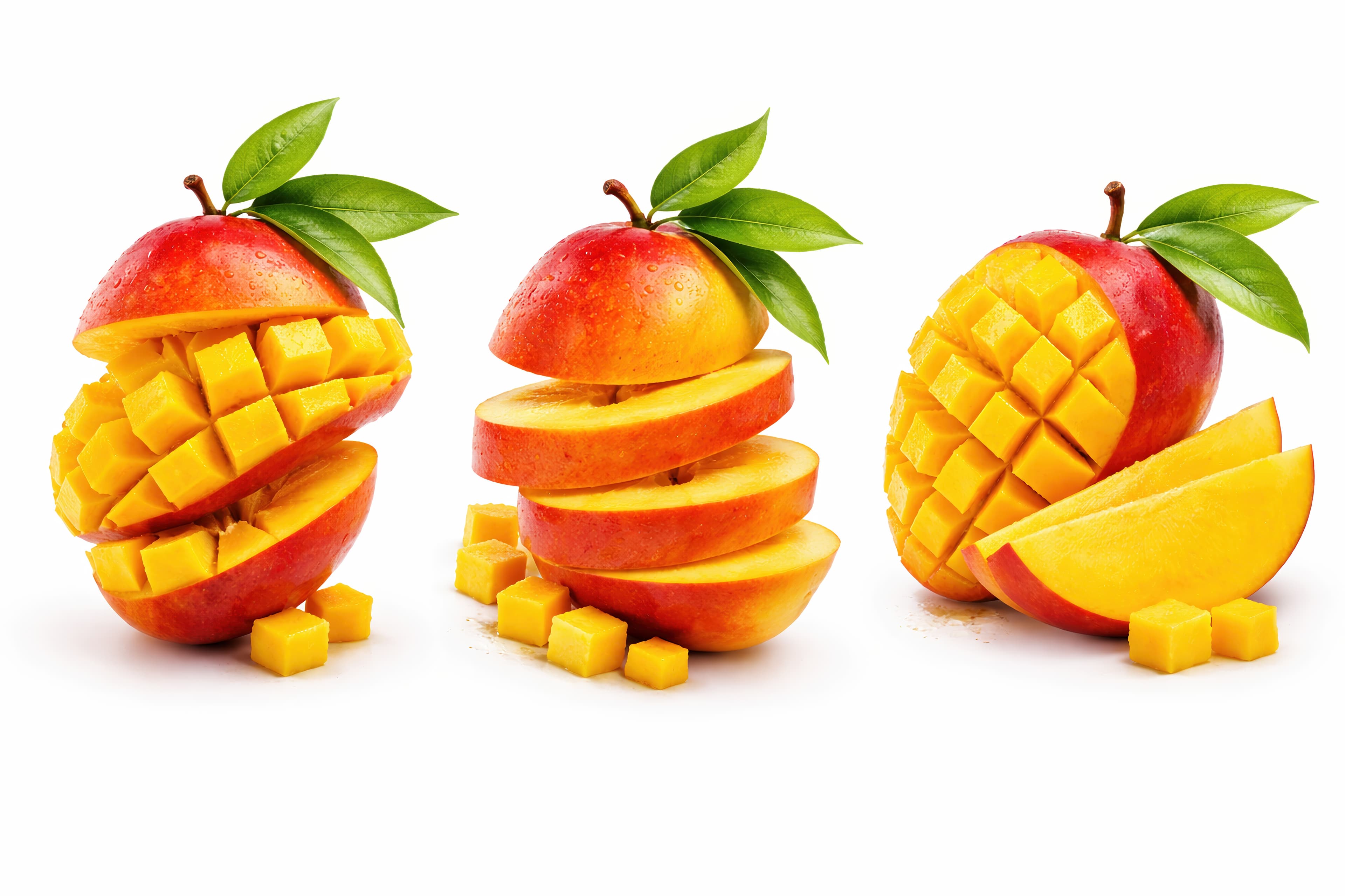 Golden Mango Harvest – Sliced & Diced Trio Asset