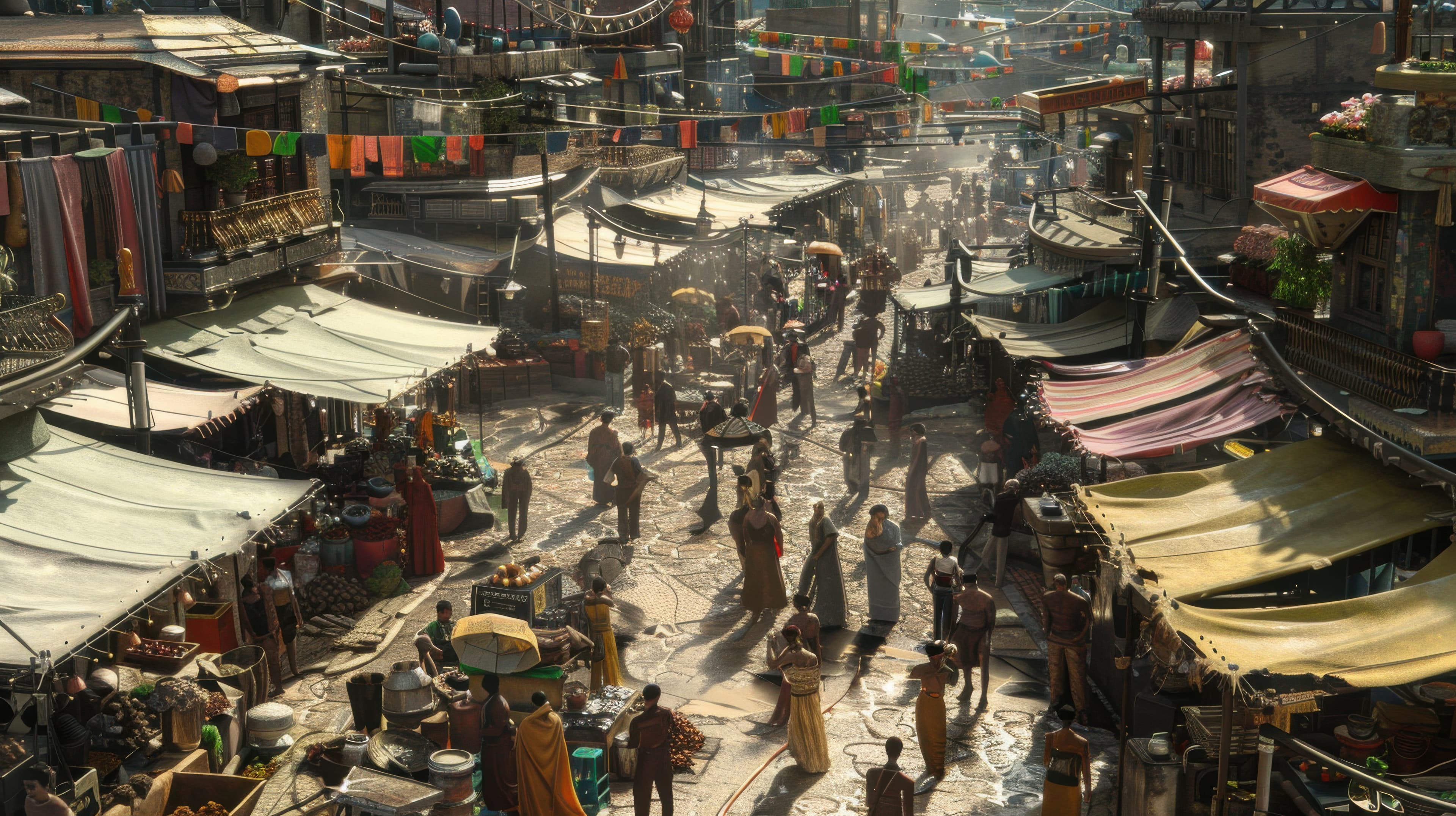 Cinematic Urban Sunset with Silhouetted Skyline (176)