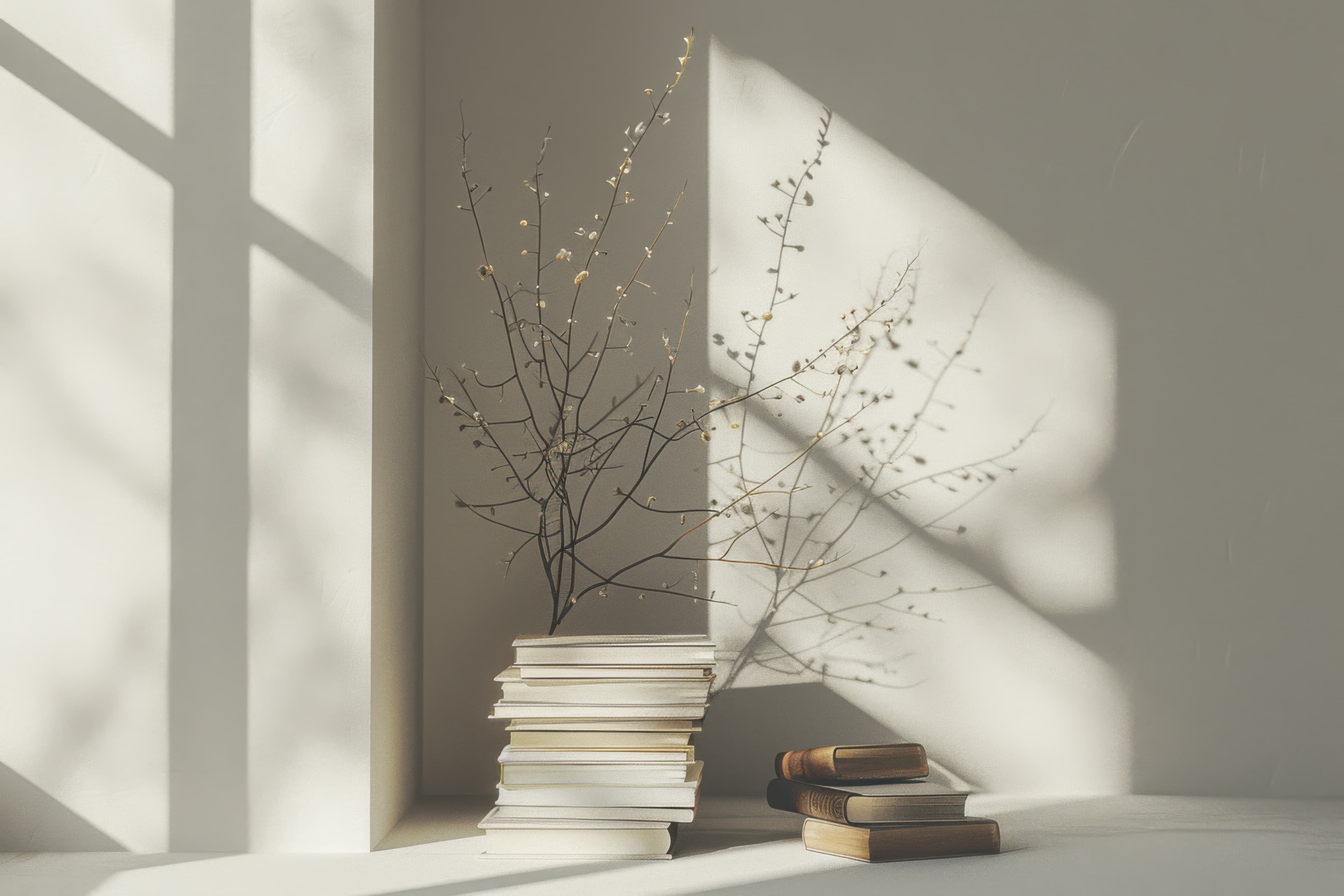 Serene Mountain Landscape with Golden Hour Lighting (162)