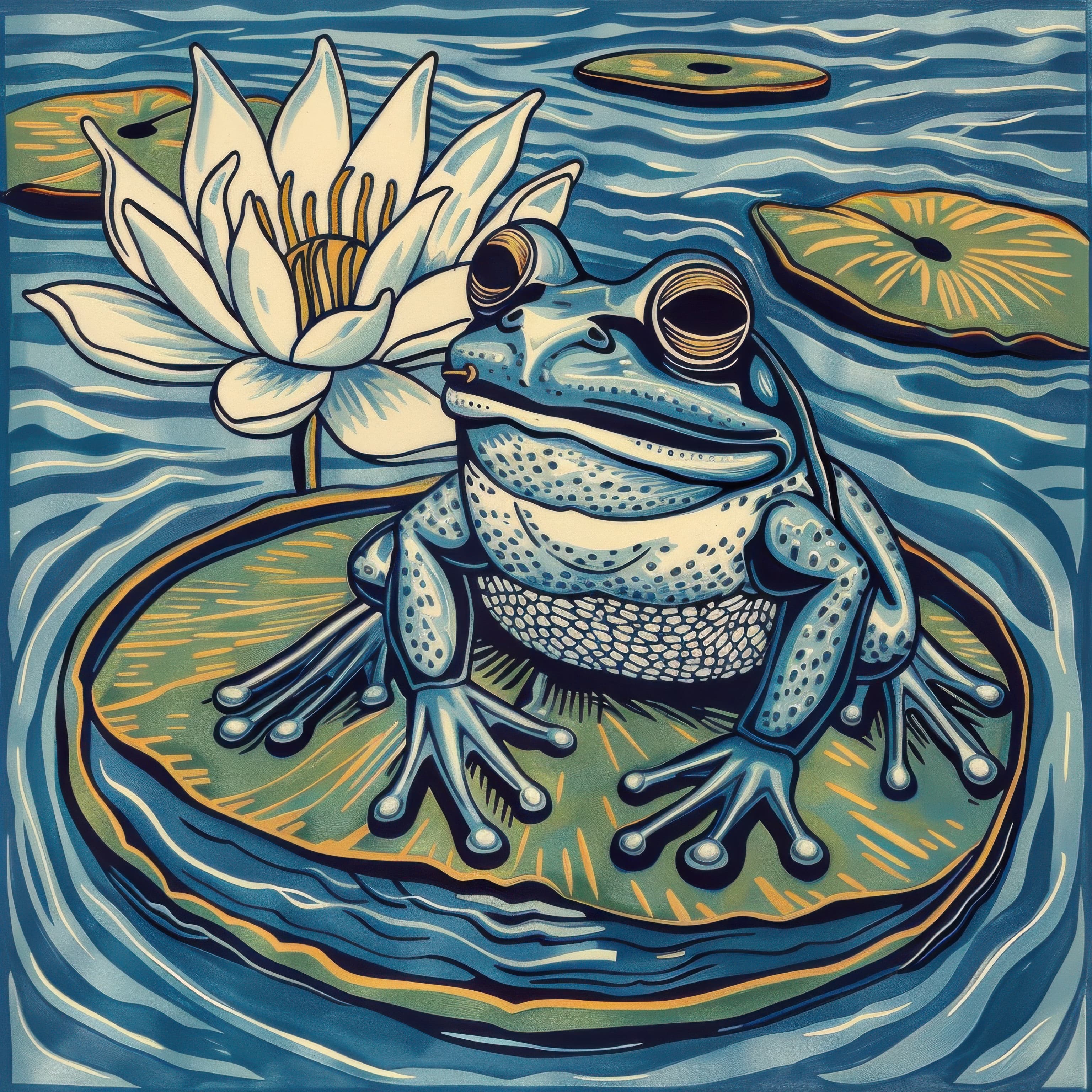 Serene Forest Landscape with Soft Morning Light (348)