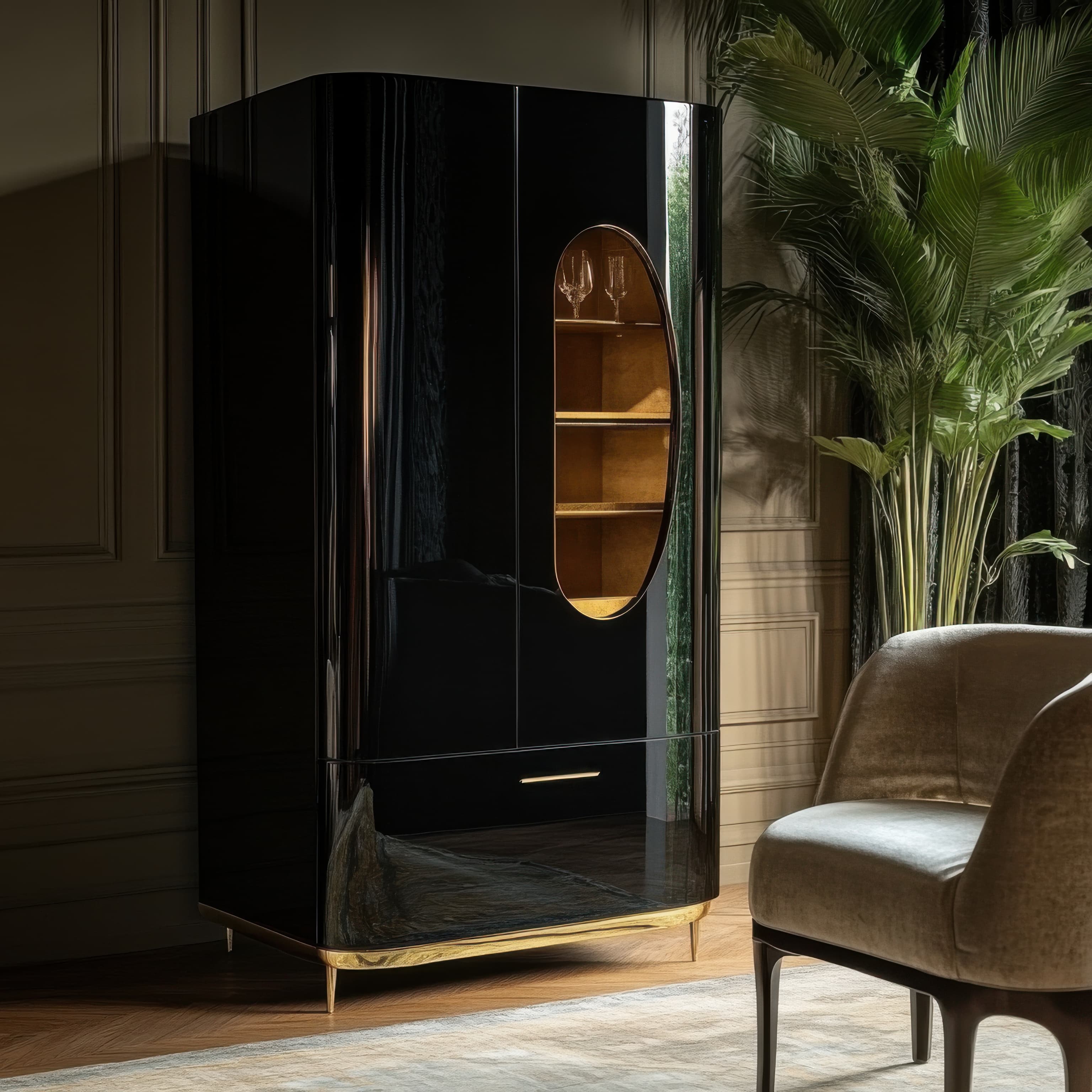 Serene Sunset Over Calm Ocean Waves