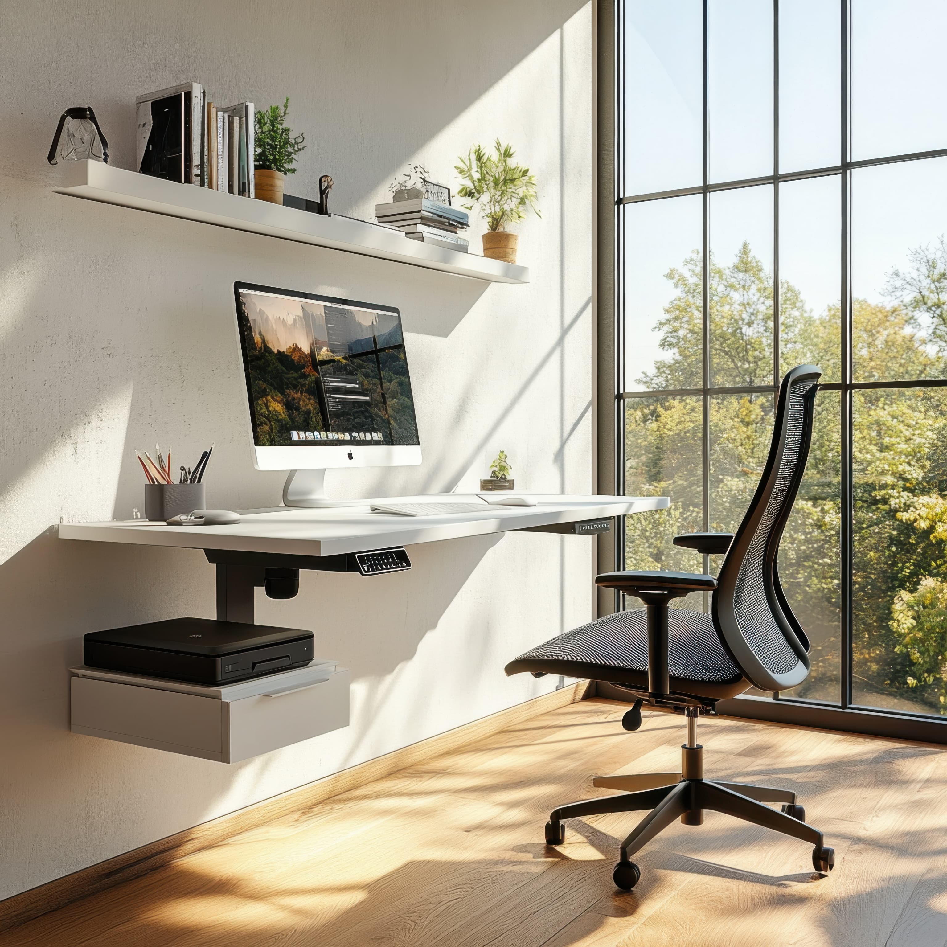 Serene Mountain Landscape with Misty Fog (1622)