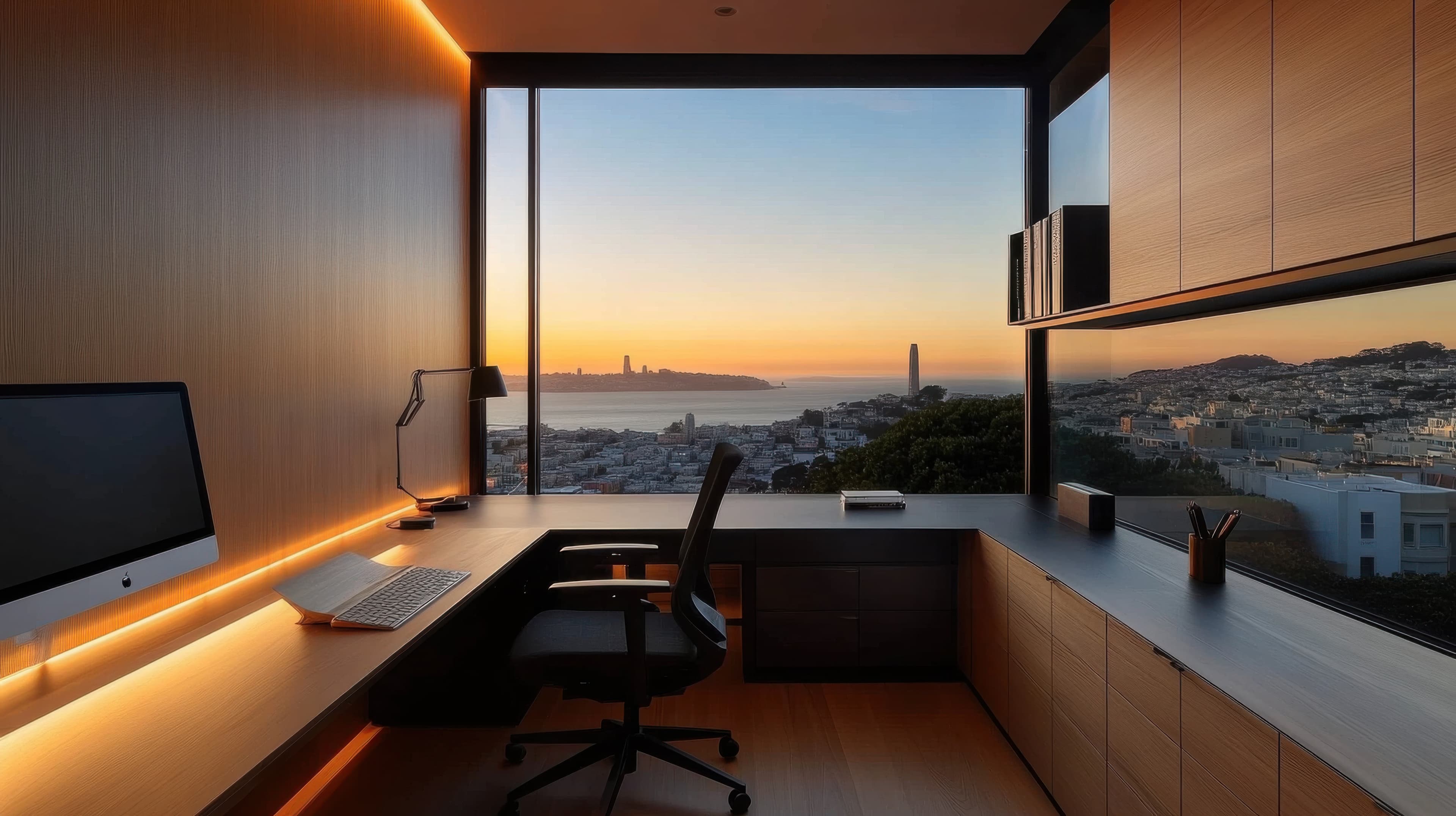 Cinematic Urban Landscape with Vibrant Sunset (11)