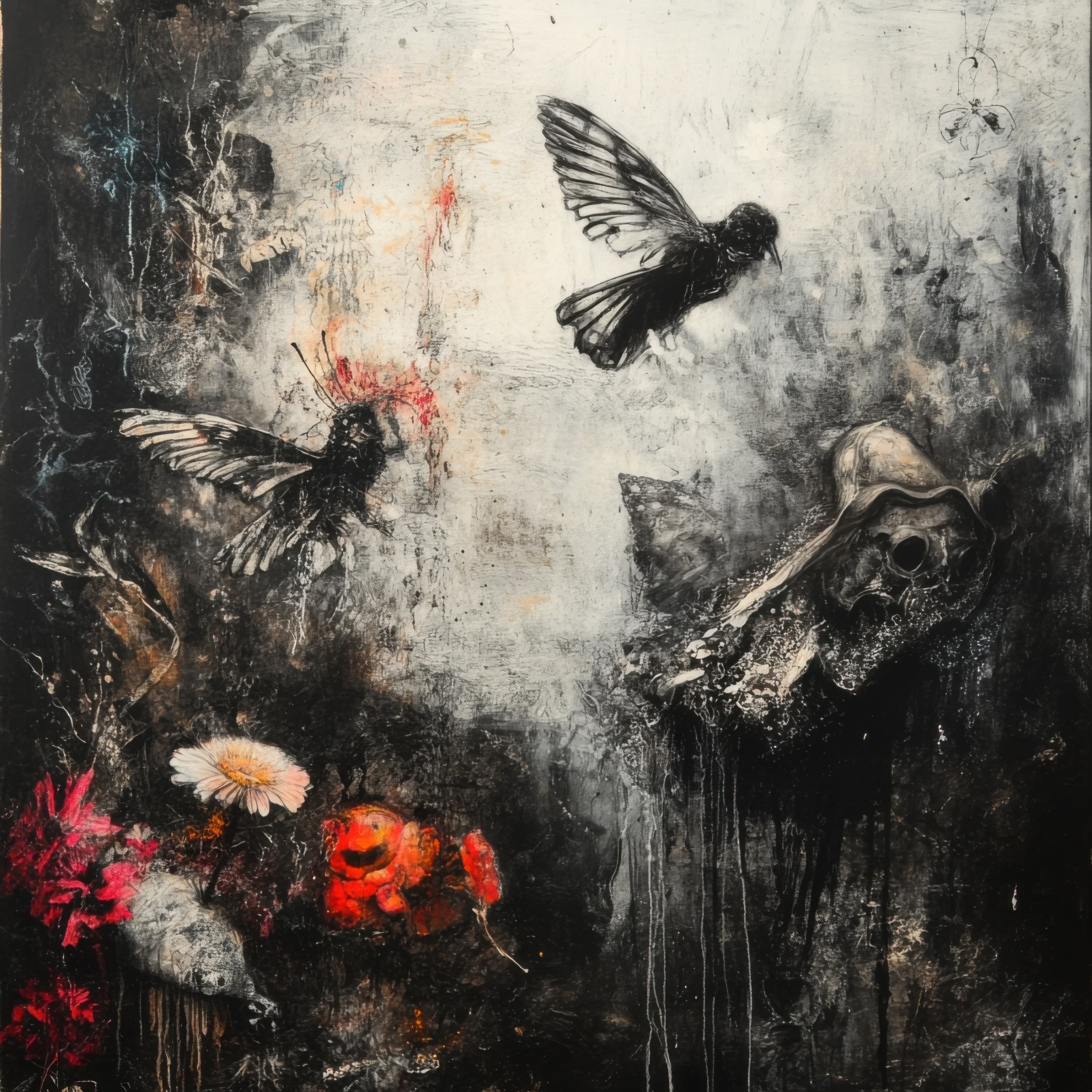 Serene Mountain Landscape with Misty Morning Light (150)