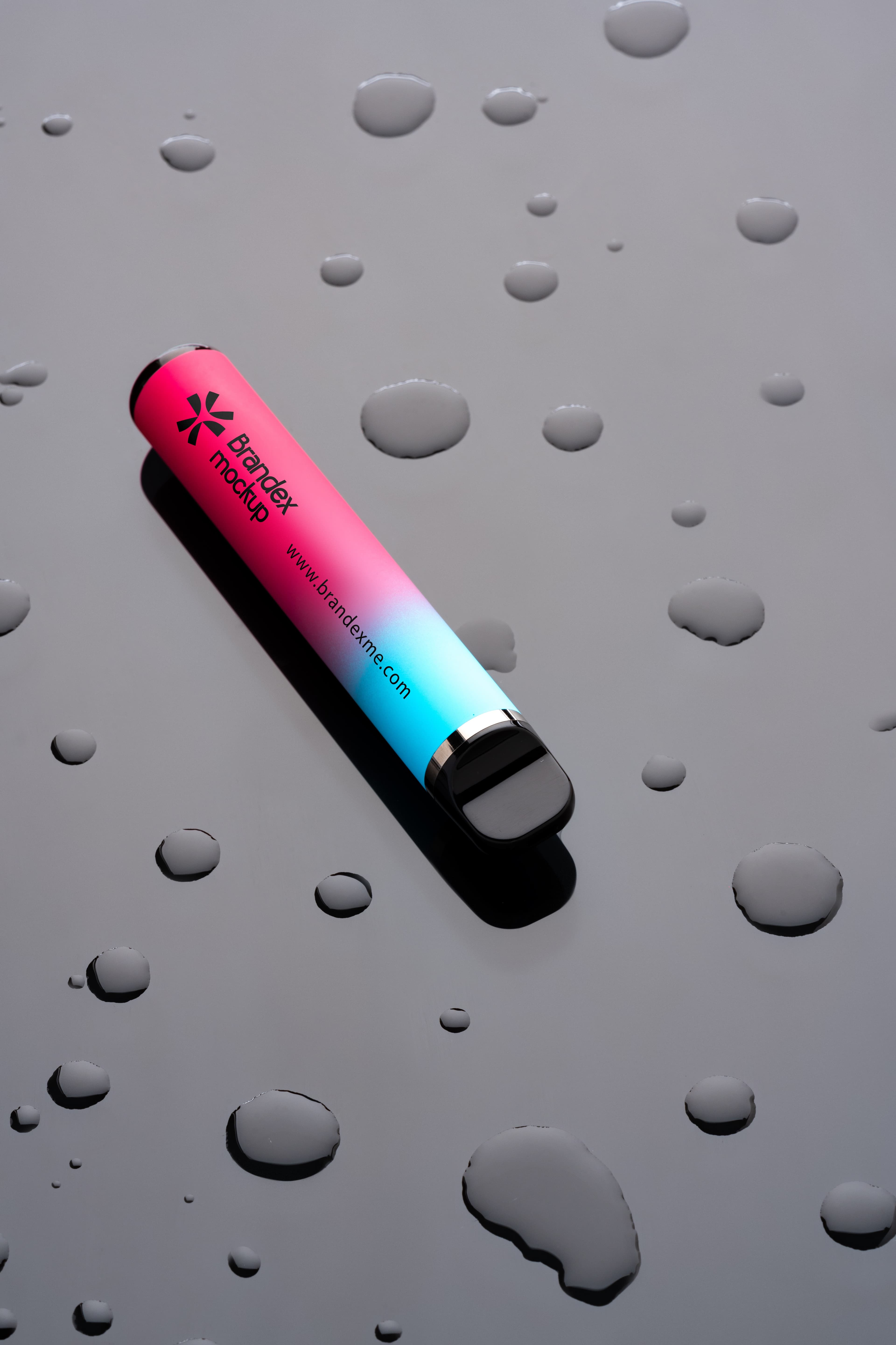 Gradient vape pen mockup