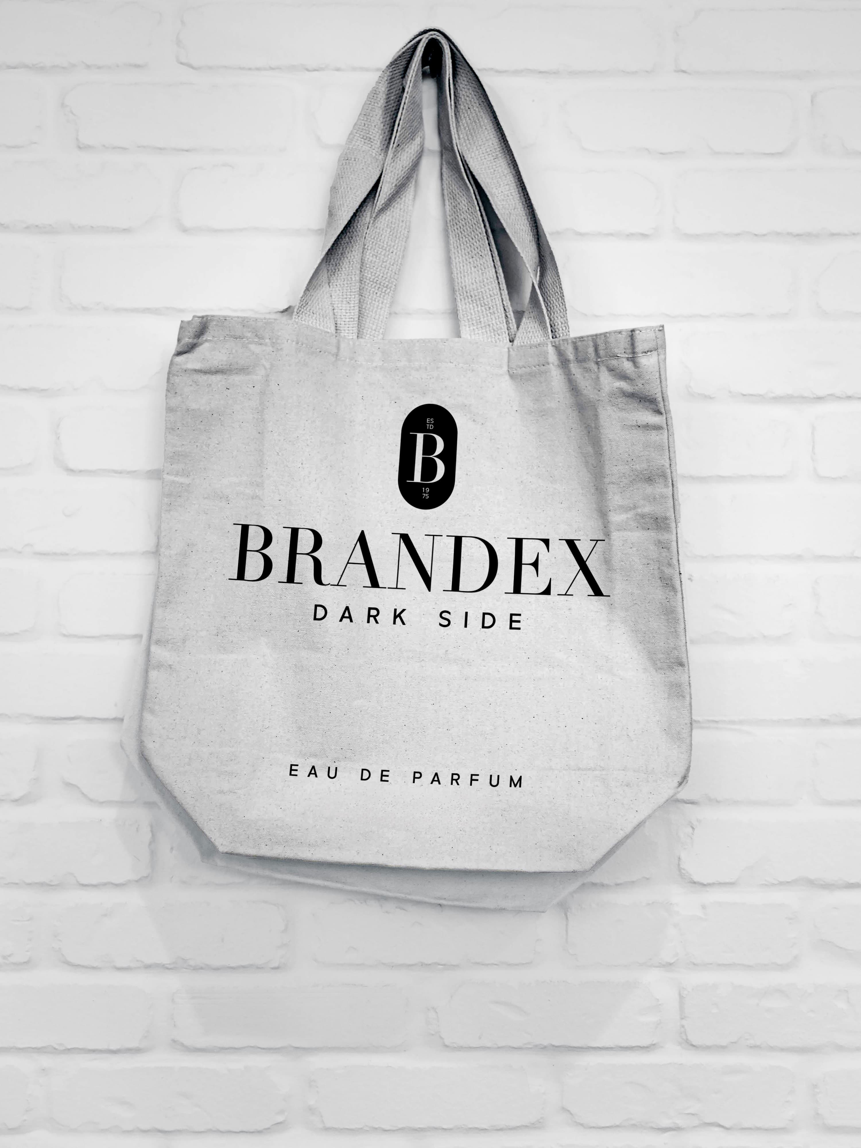 Elegant tote bag mockup