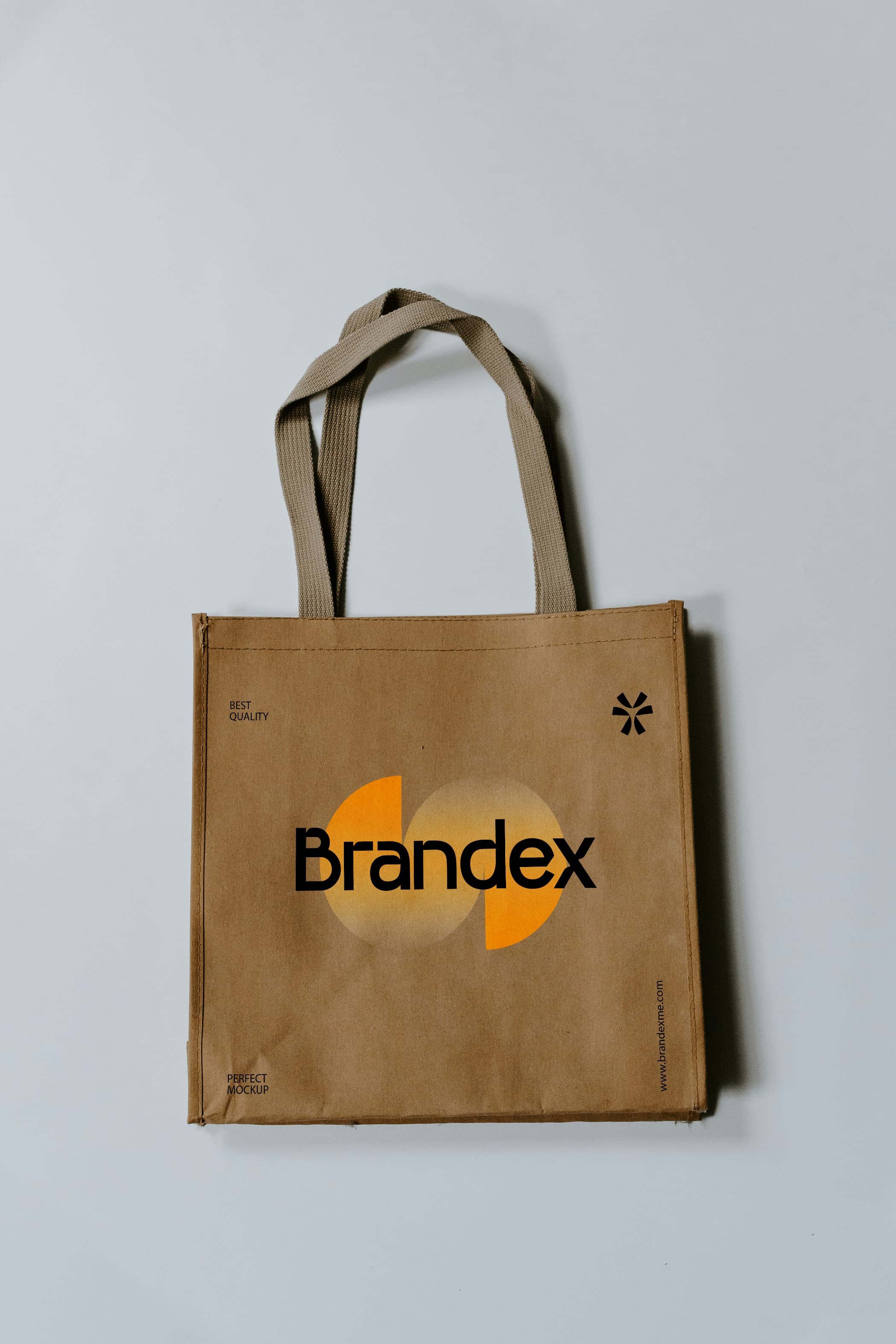 Eco-friendly tote bag mockup