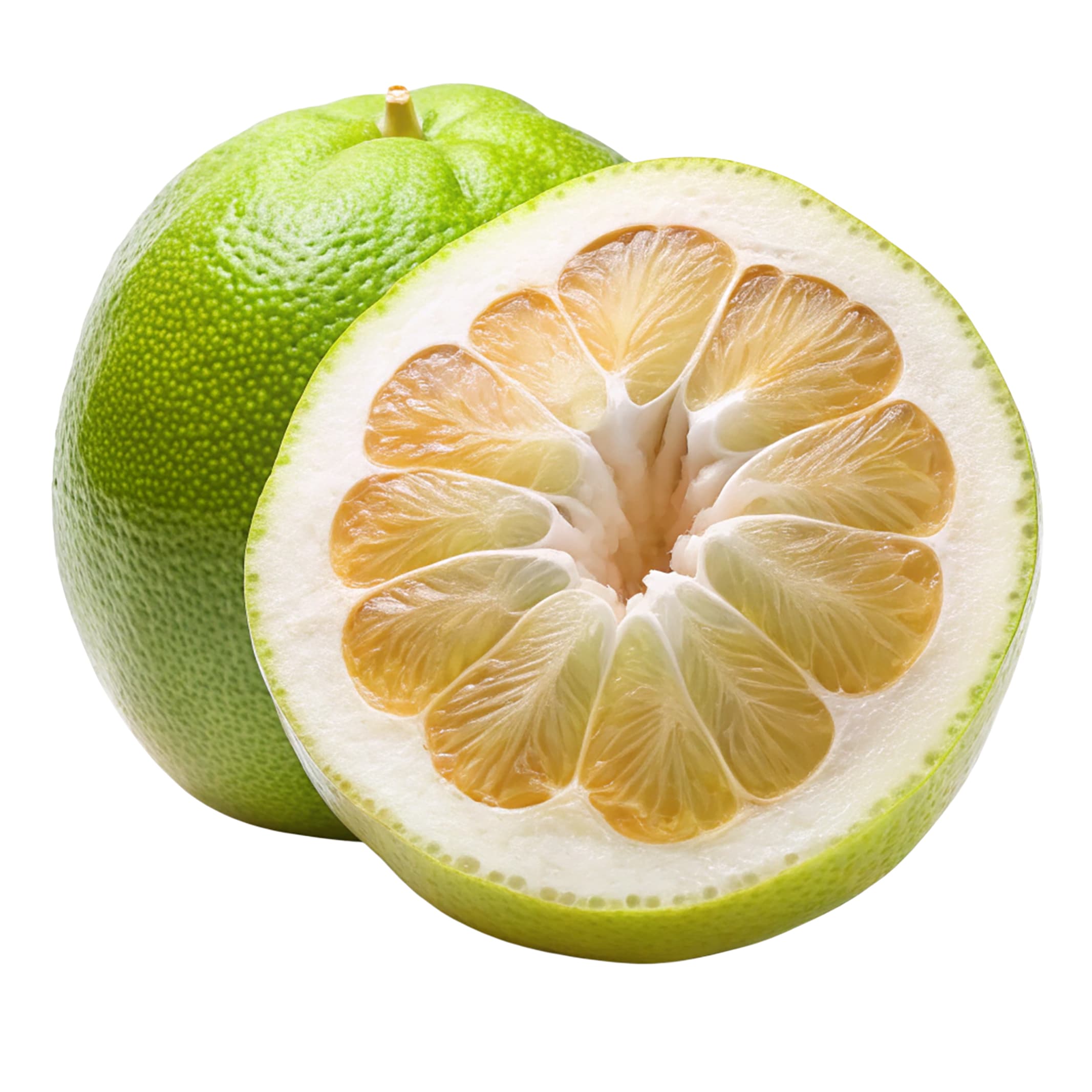 Vibrant Pomelo Fruit Digital Design