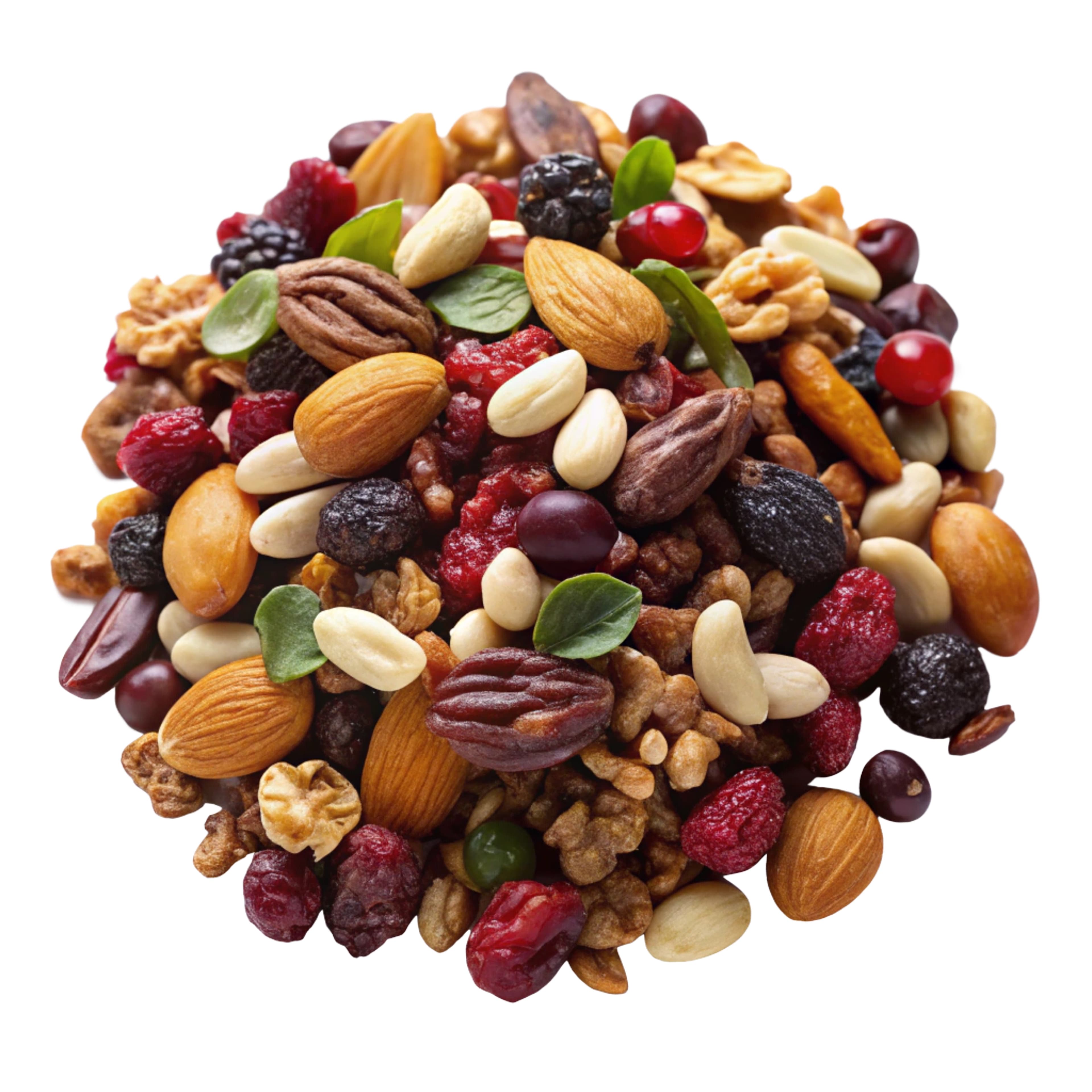 Delicious Trail Mix with Dried Fruits PSD Design
