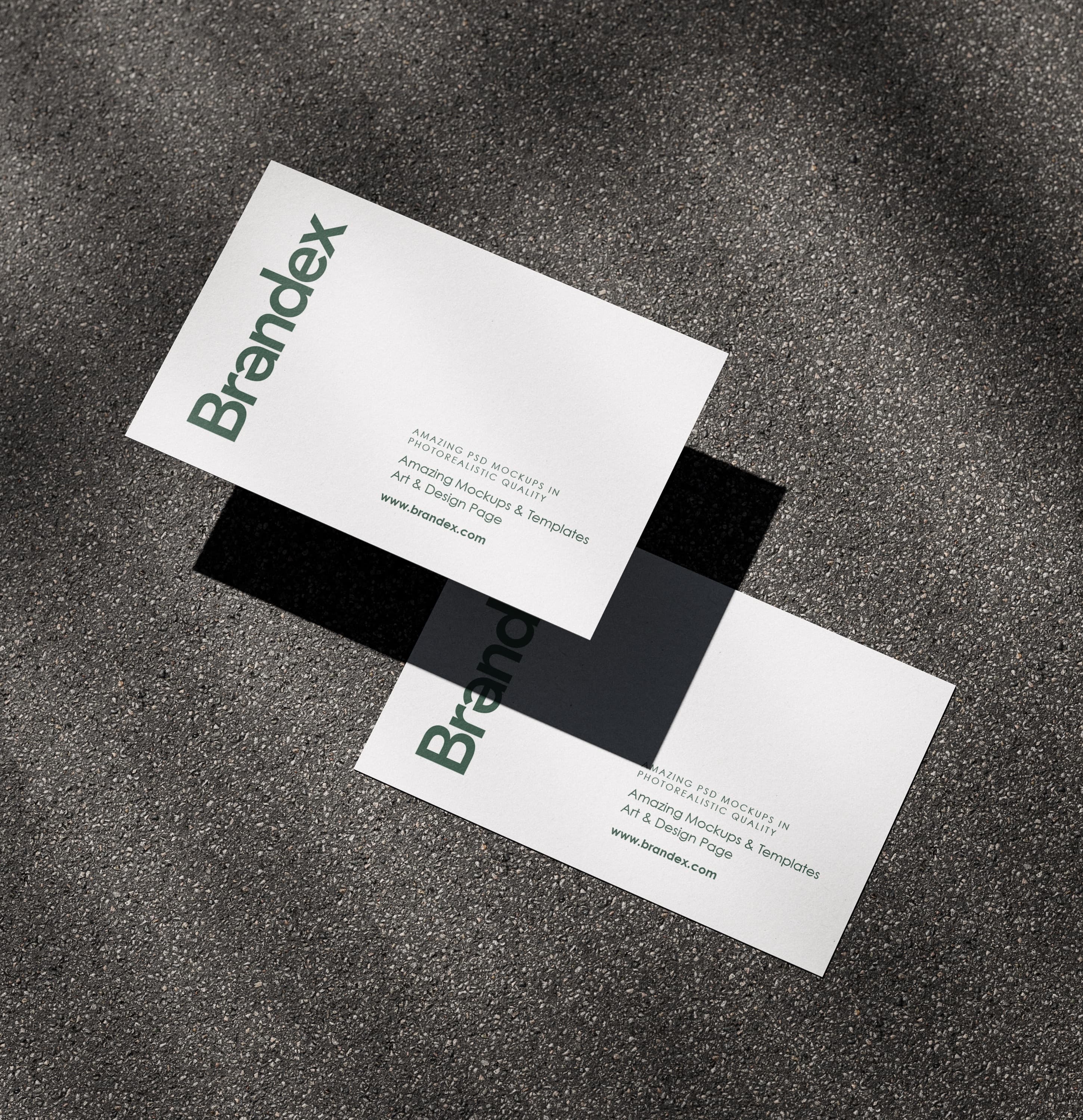 Elegant Business Card Mockup - PSD Download