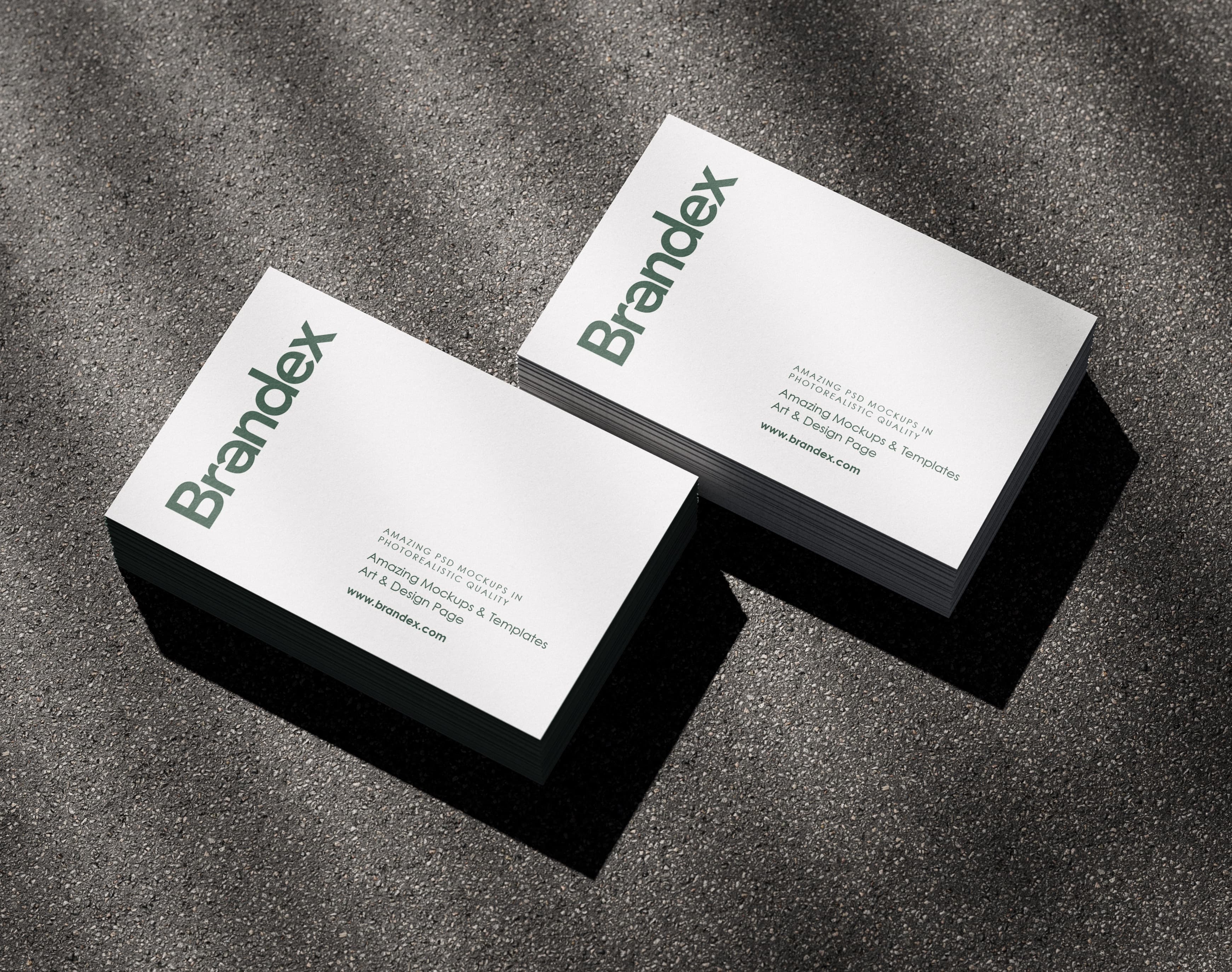 Professional Business Card Mockup PSD