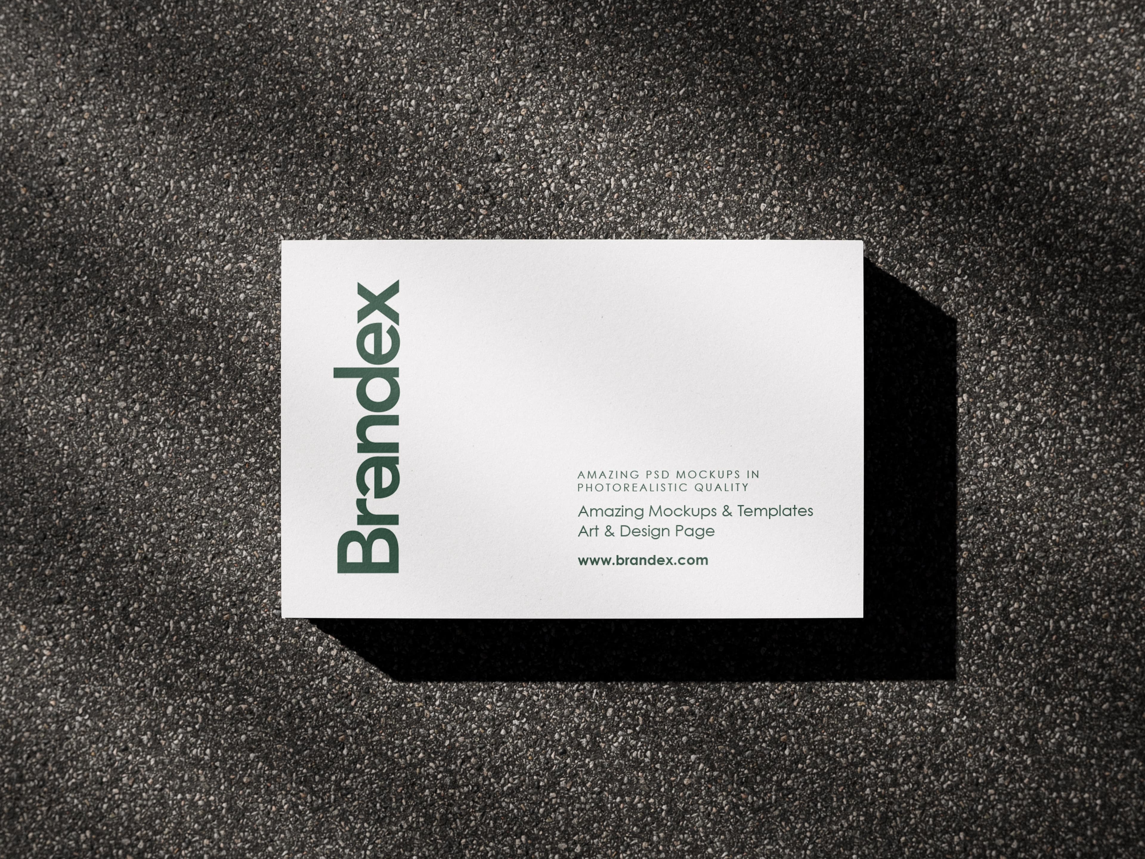 Professional Card Mockup PSD Download