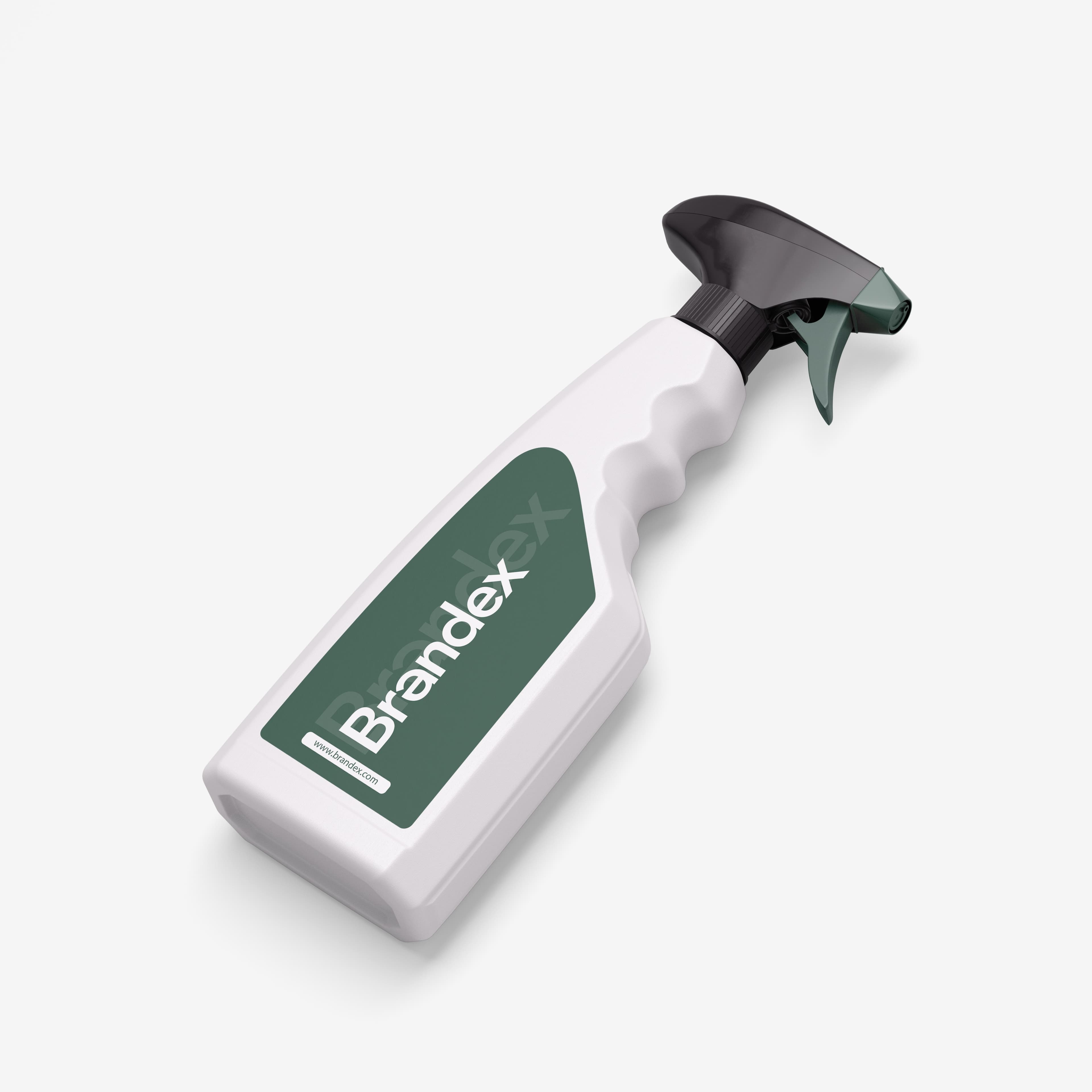 Realistic Spray Bottle Mockup PSD
