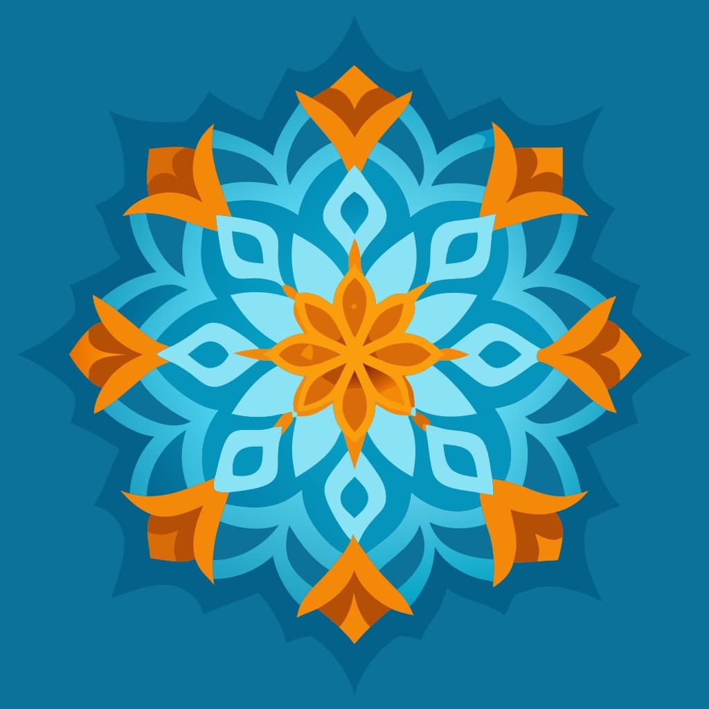 Sleek Blue Gradient App Icon