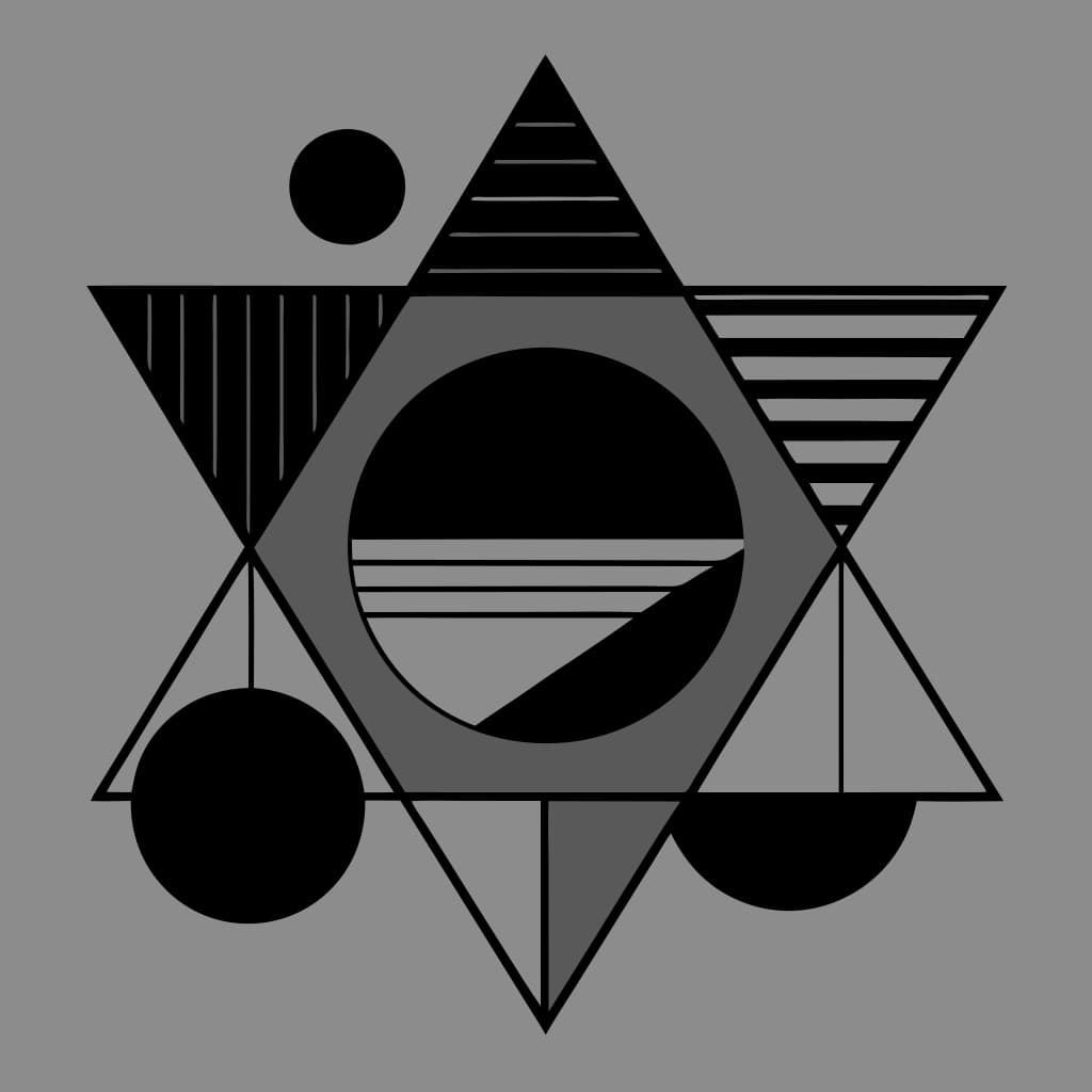 Modern Blue Circular Icon Design