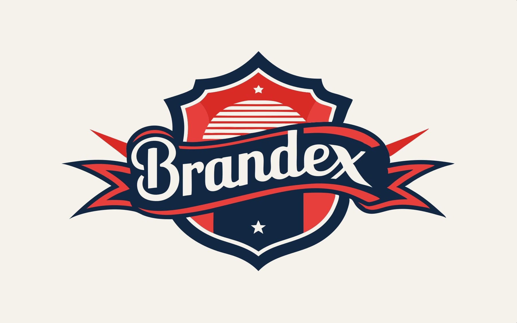 Modern Culinary Badge Logo Design