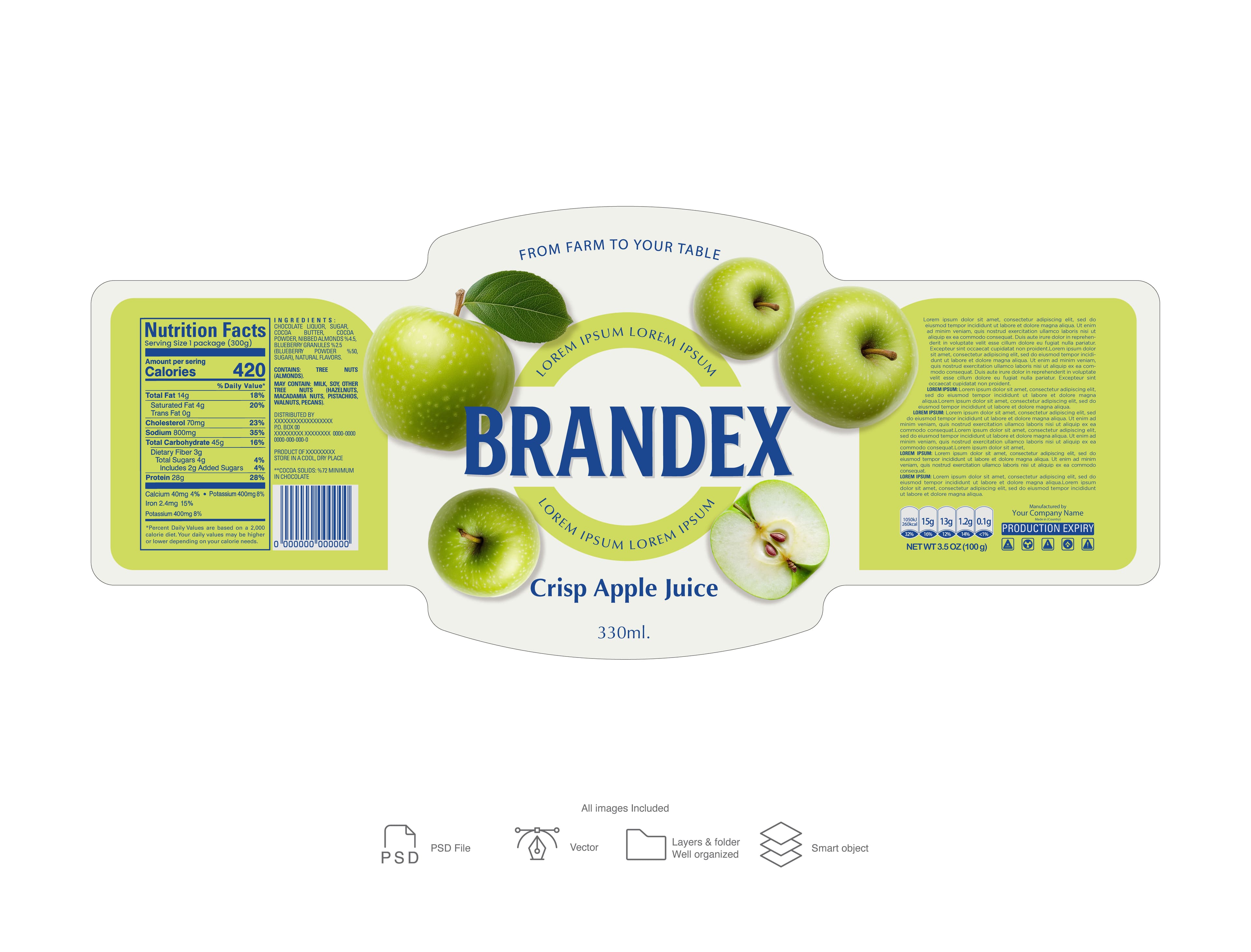 Brandex Crisp Apple Juice
