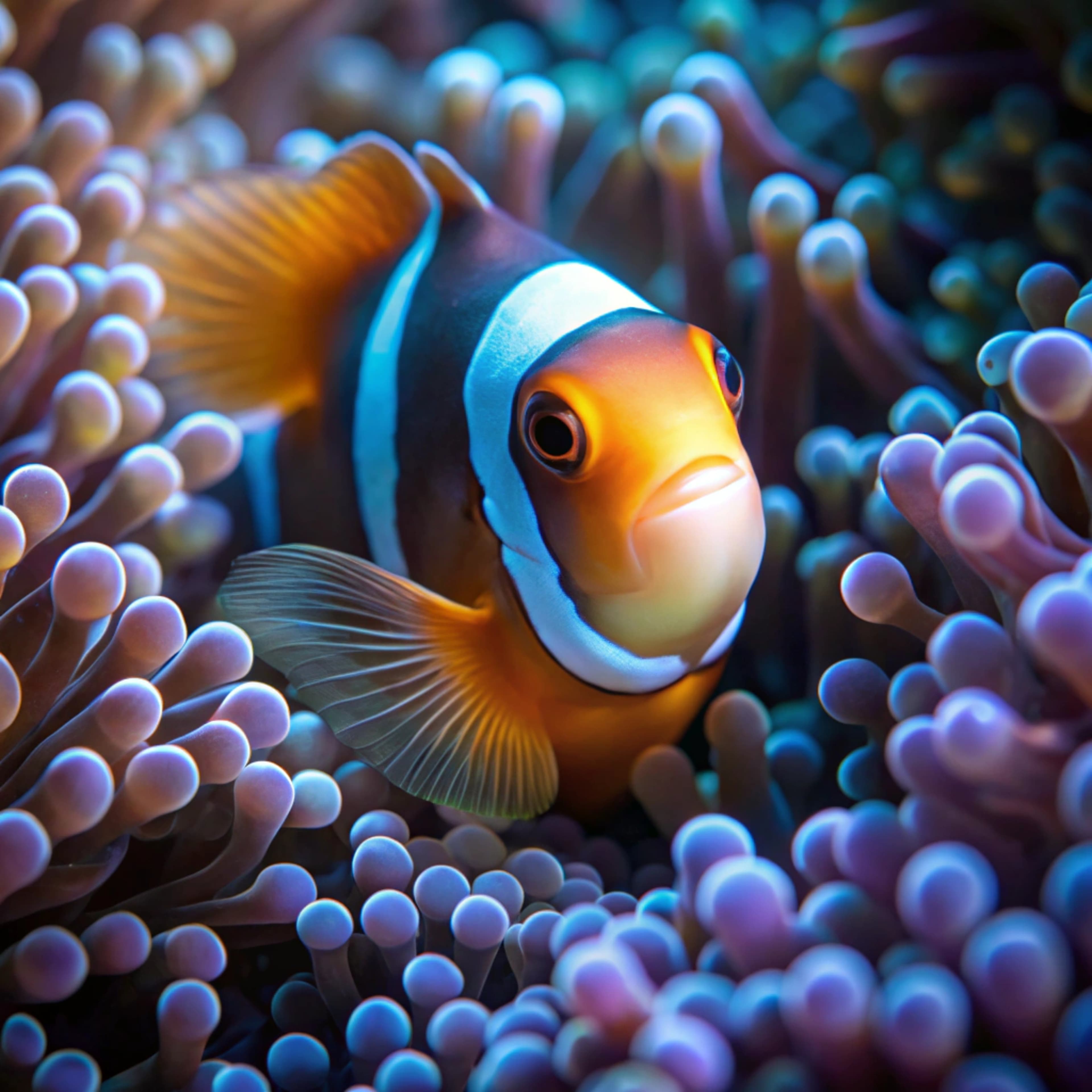 Serene Mountain Landscape with Golden Hour Lighting (160)