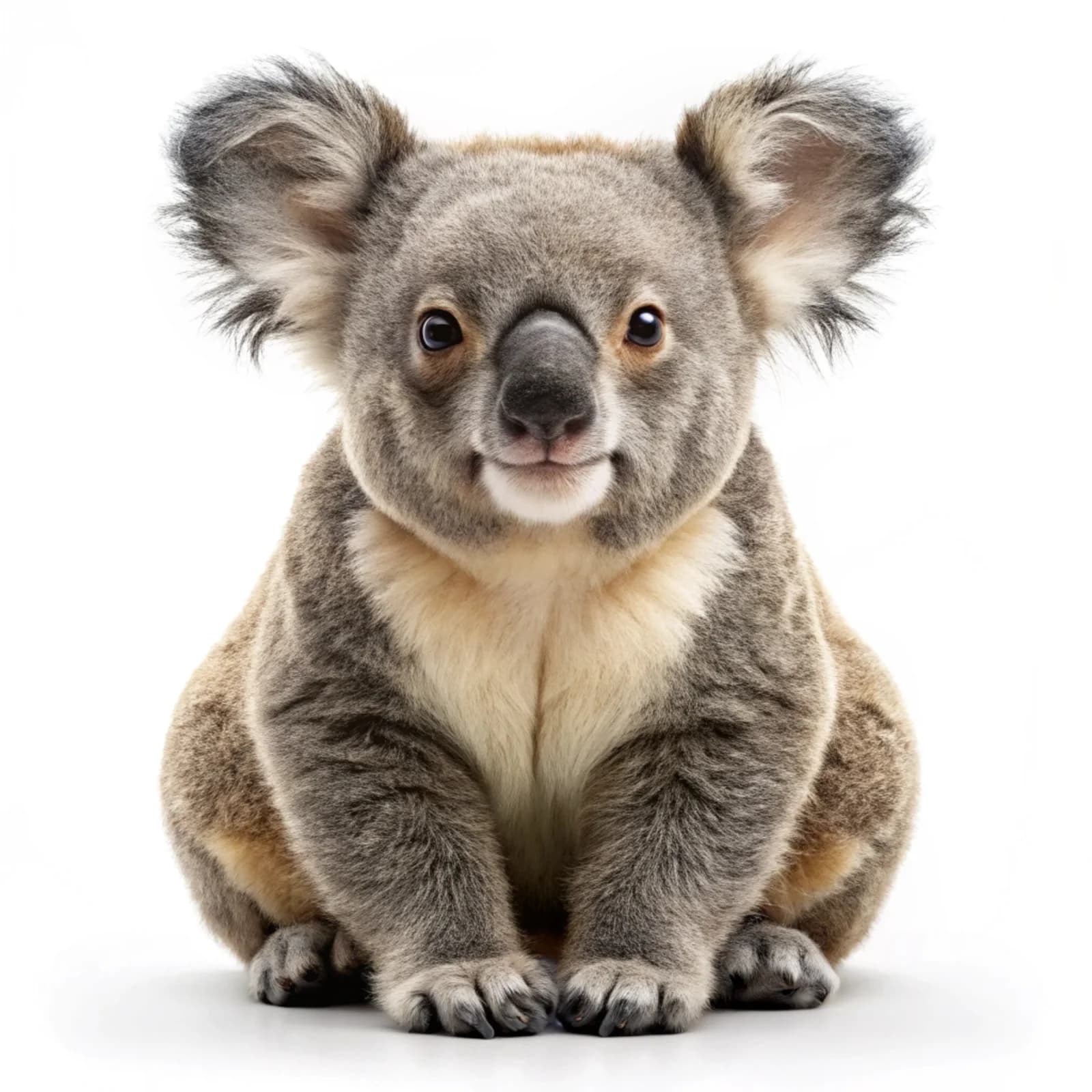 Full-Body Koala - Isolated PSD