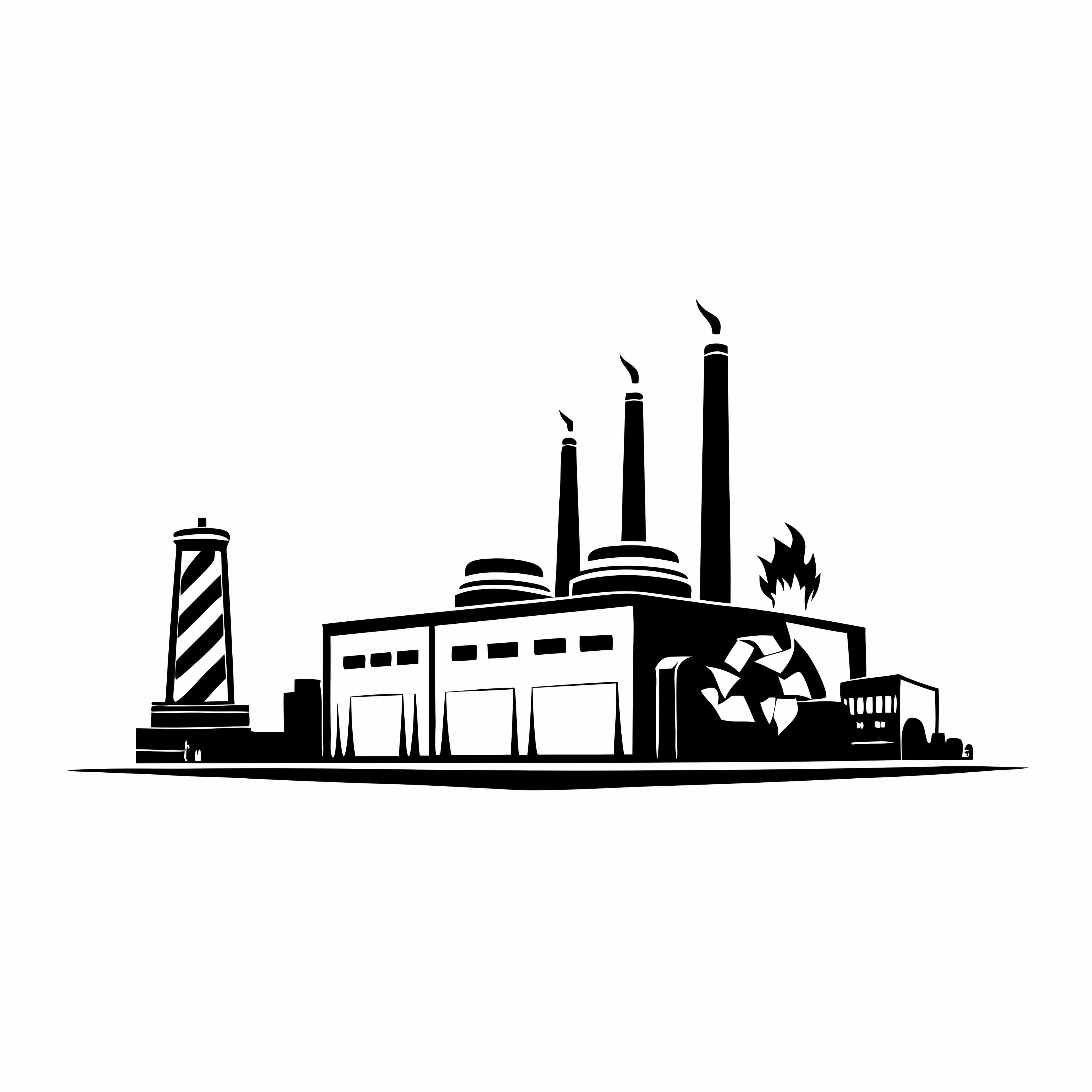 Eco-Friendly Waste Management Vector Illustration