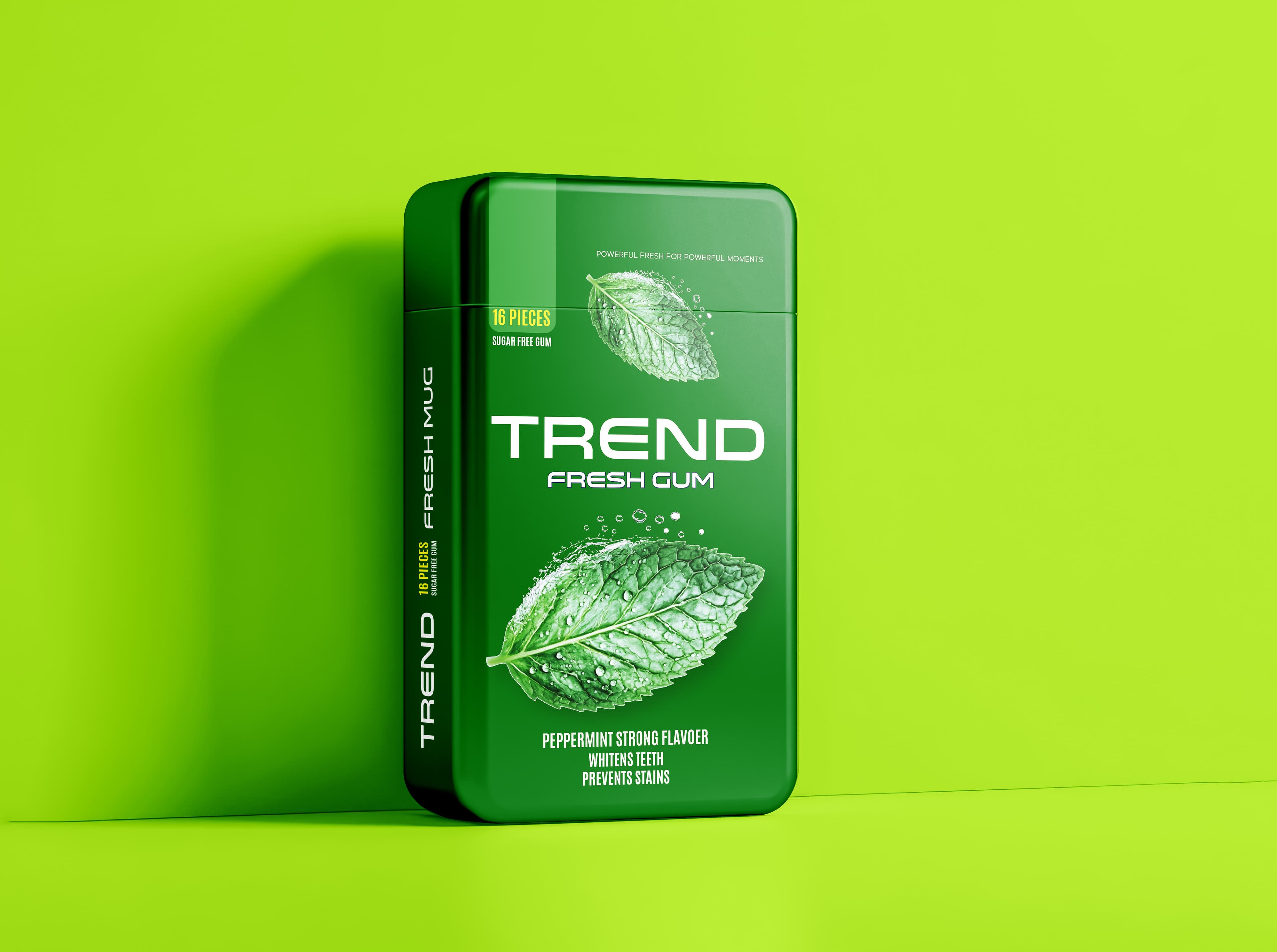 Digital Packaging Design Template