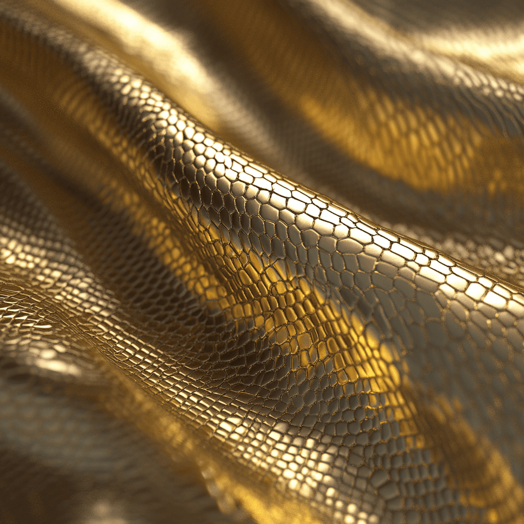 Golden Mesh Waves