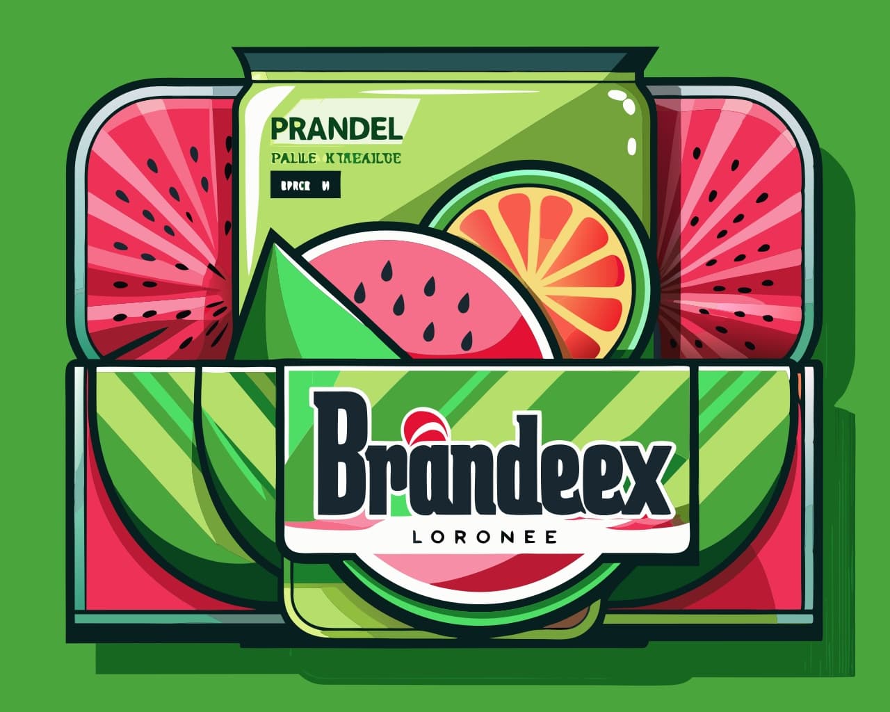 Professional Label Packaging Design Template