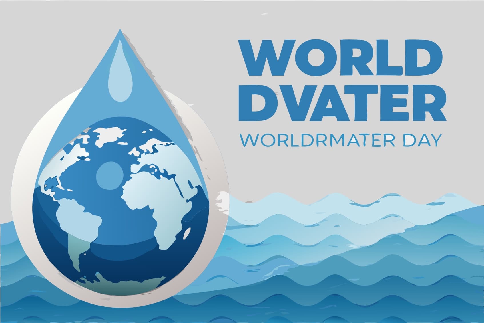 Global Water Conservation Poster Design