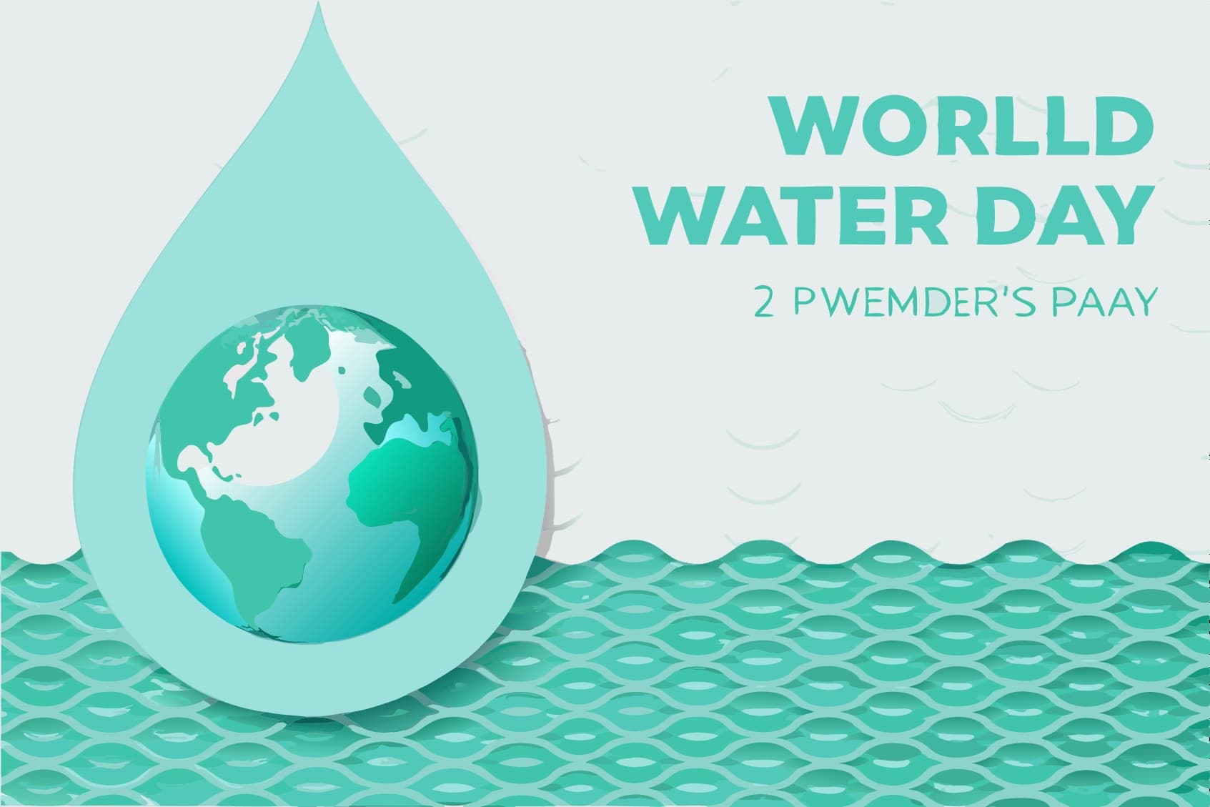 World Water Day Poster Design