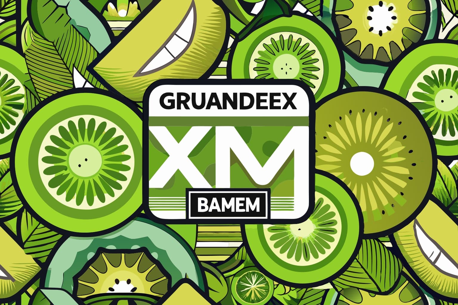 Colorful Geometric Gum Packaging Design