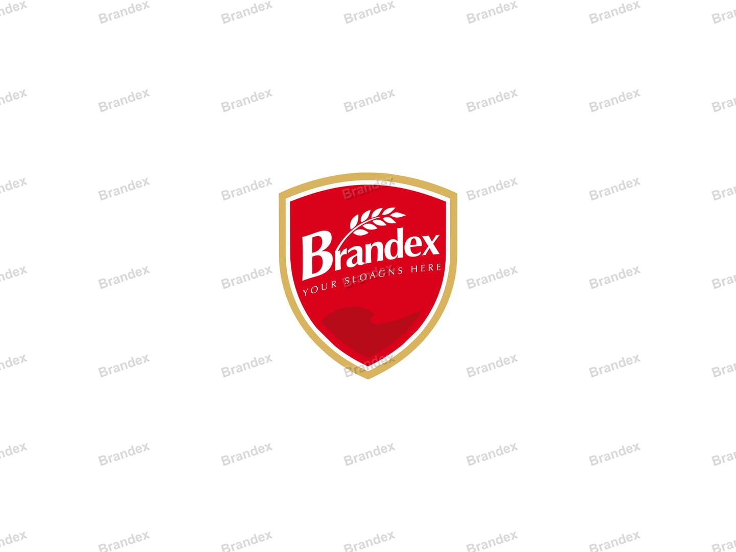 Geometric Stamp Logo Mark