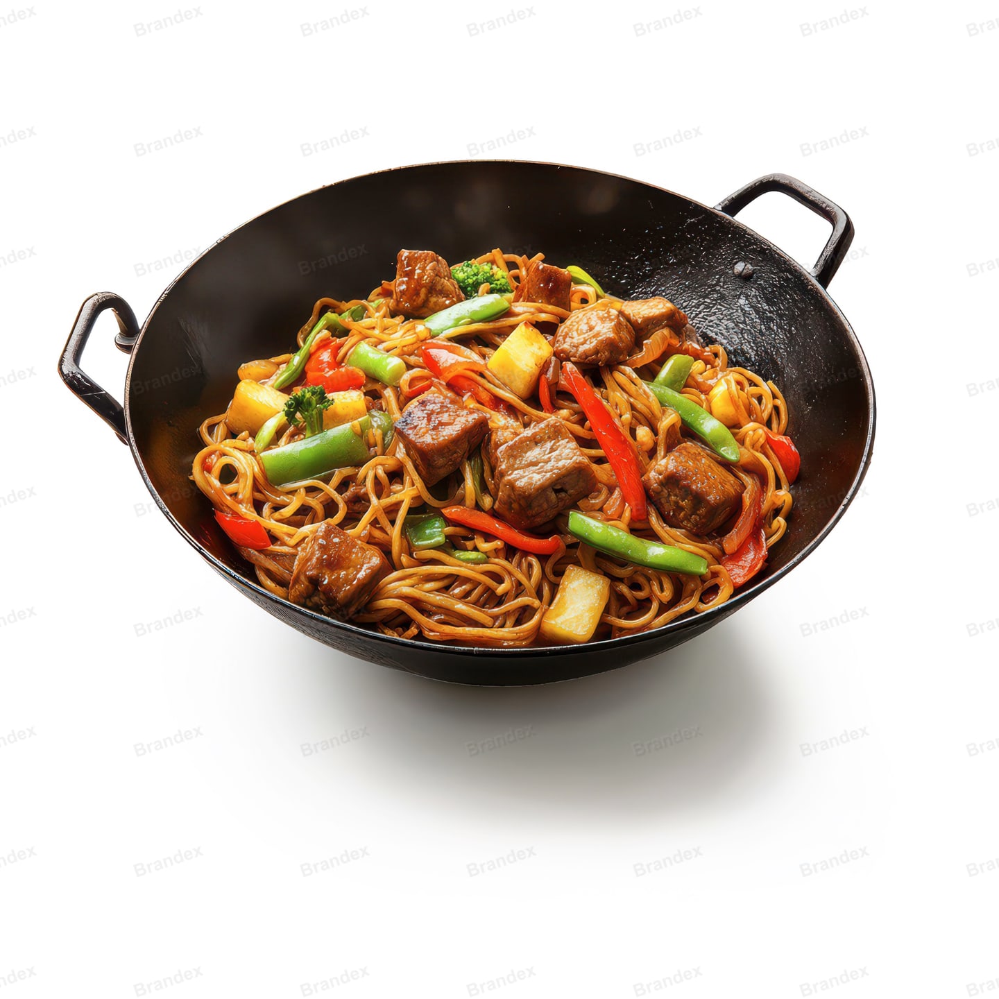 Beef Noodle Stir-Fry Wok