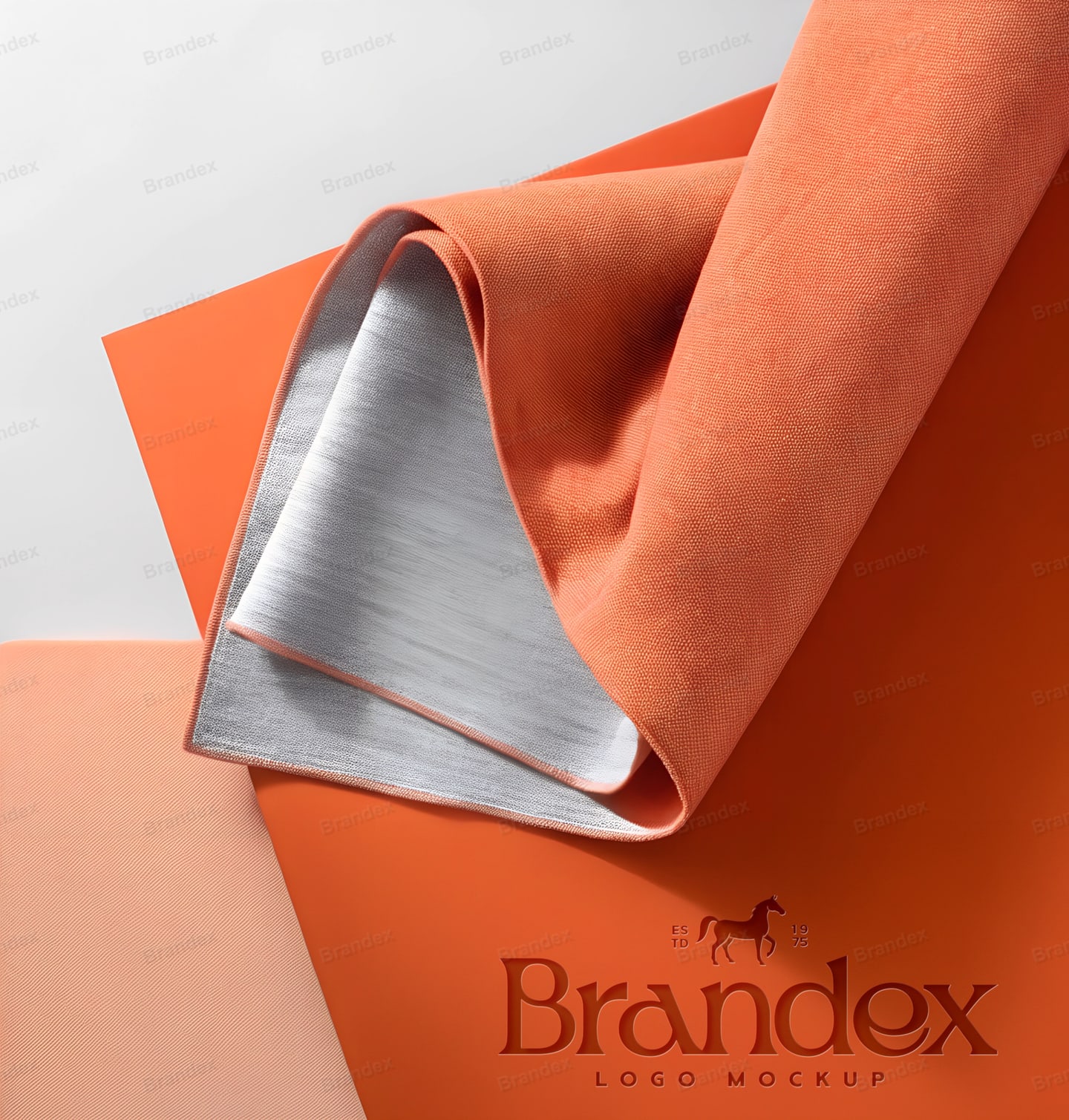 Paper Texture & Wallpaper Logo Mockup Branding Presentation