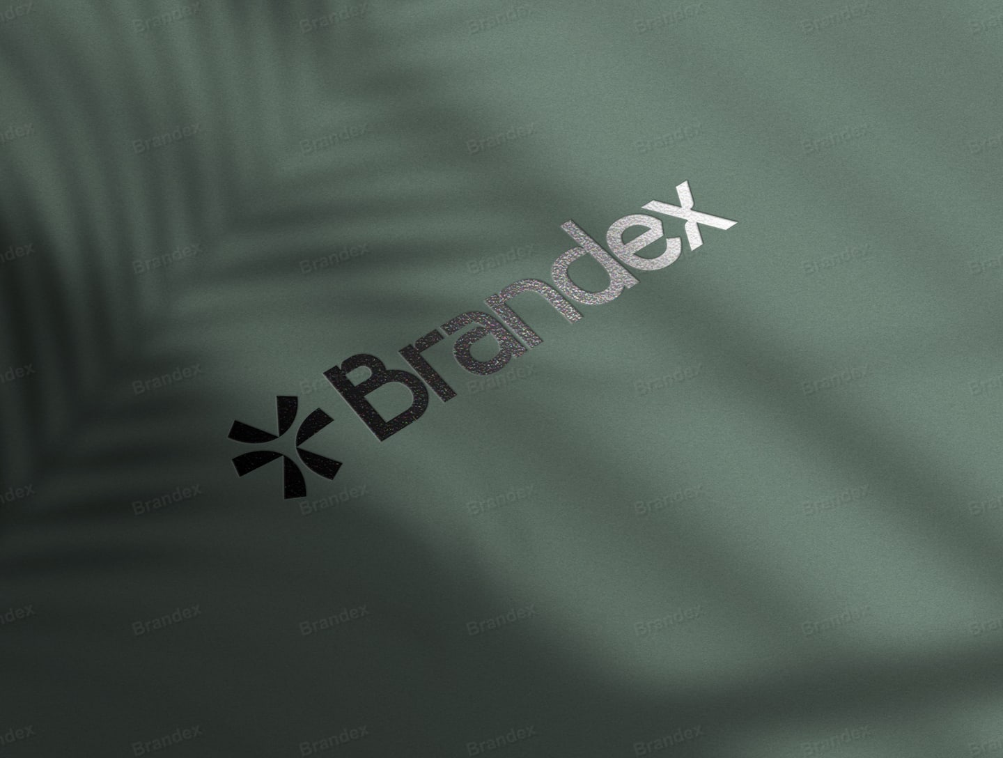 Photorealistic Logo Mockup Minimalist Workspace Corporate Presentation
