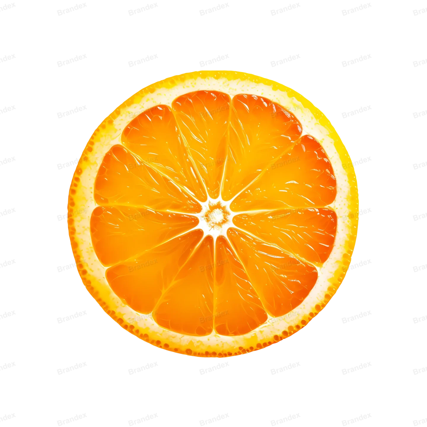 Fresh Orange Fruit - Isolated PSD Cutout (6)