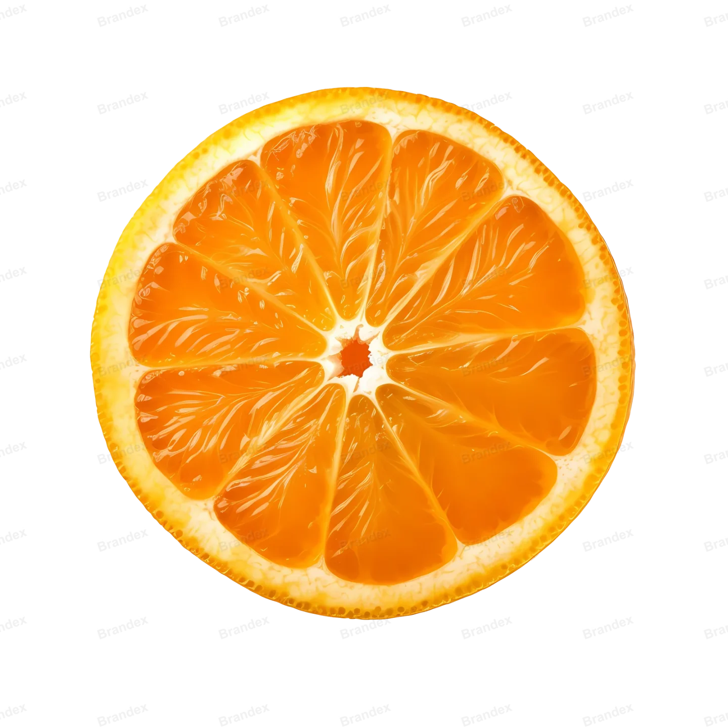 Fresh Orange Fruit - Isolated PSD on Transparent Background (5)