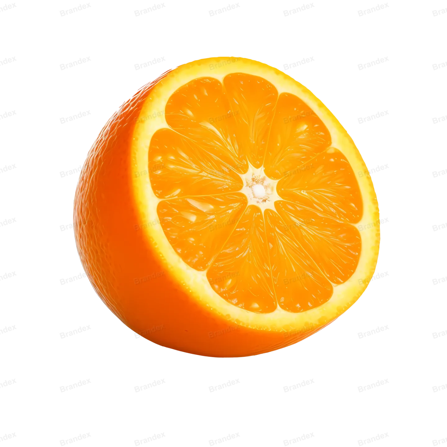 Fresh Orange Fruit - Isolated PSD with High Resolution (1)