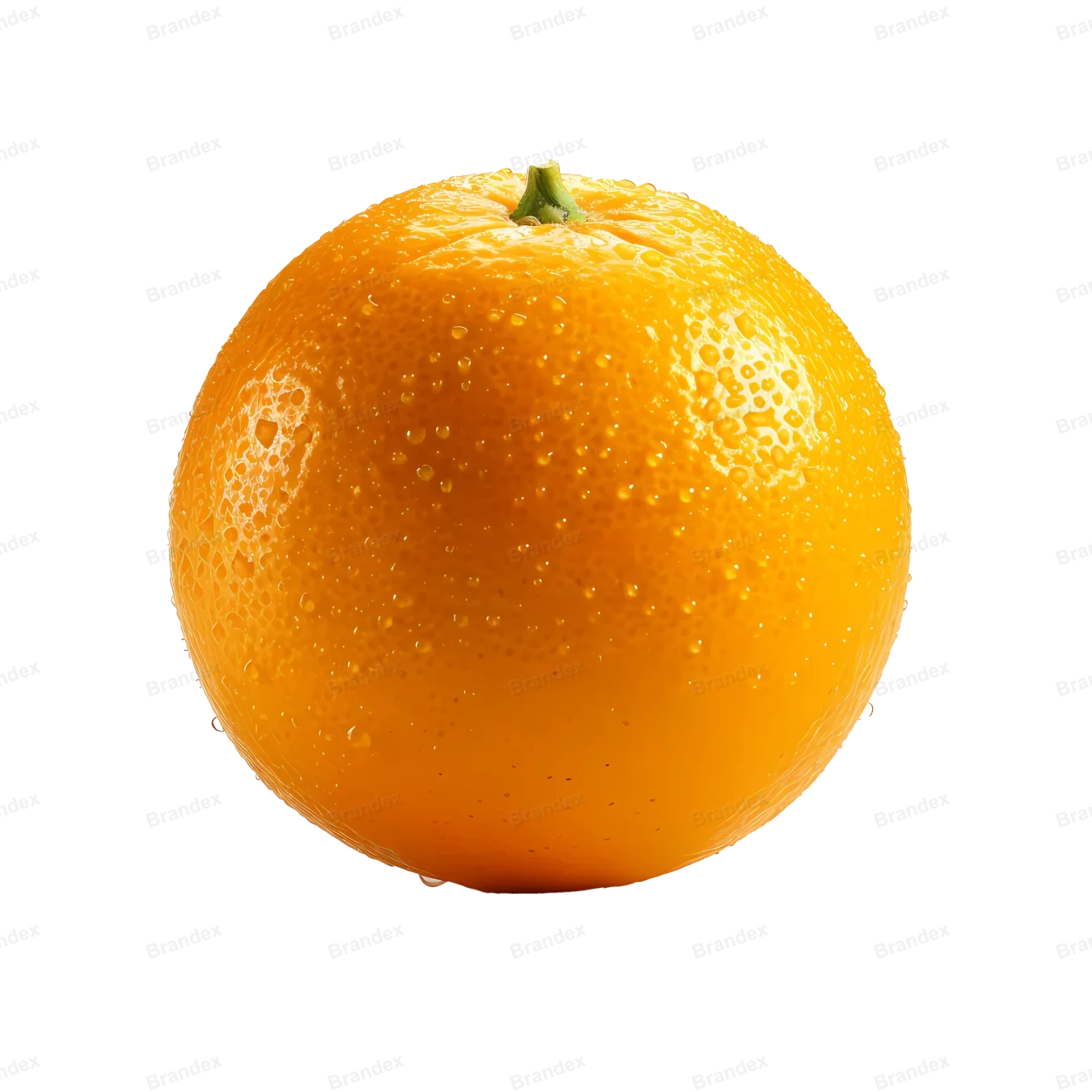 Fresh Orange Fruit - Isolated PSD on Transparent Background (4)