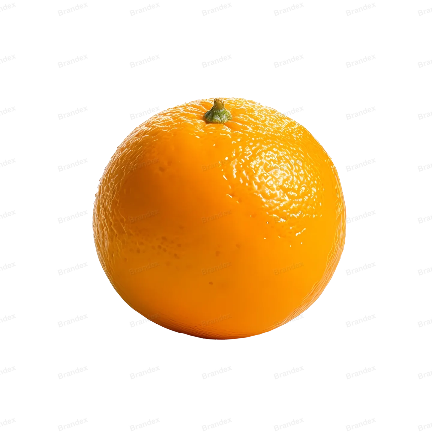 Vibrant Orange Fruit - Isolated PSD Cutout