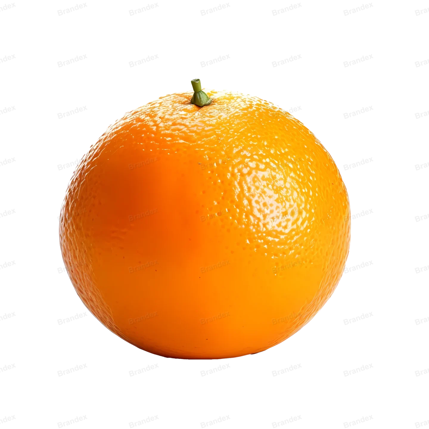 Fresh Orange Fruit Slice - Isolated PSD on Transparent Background (2)