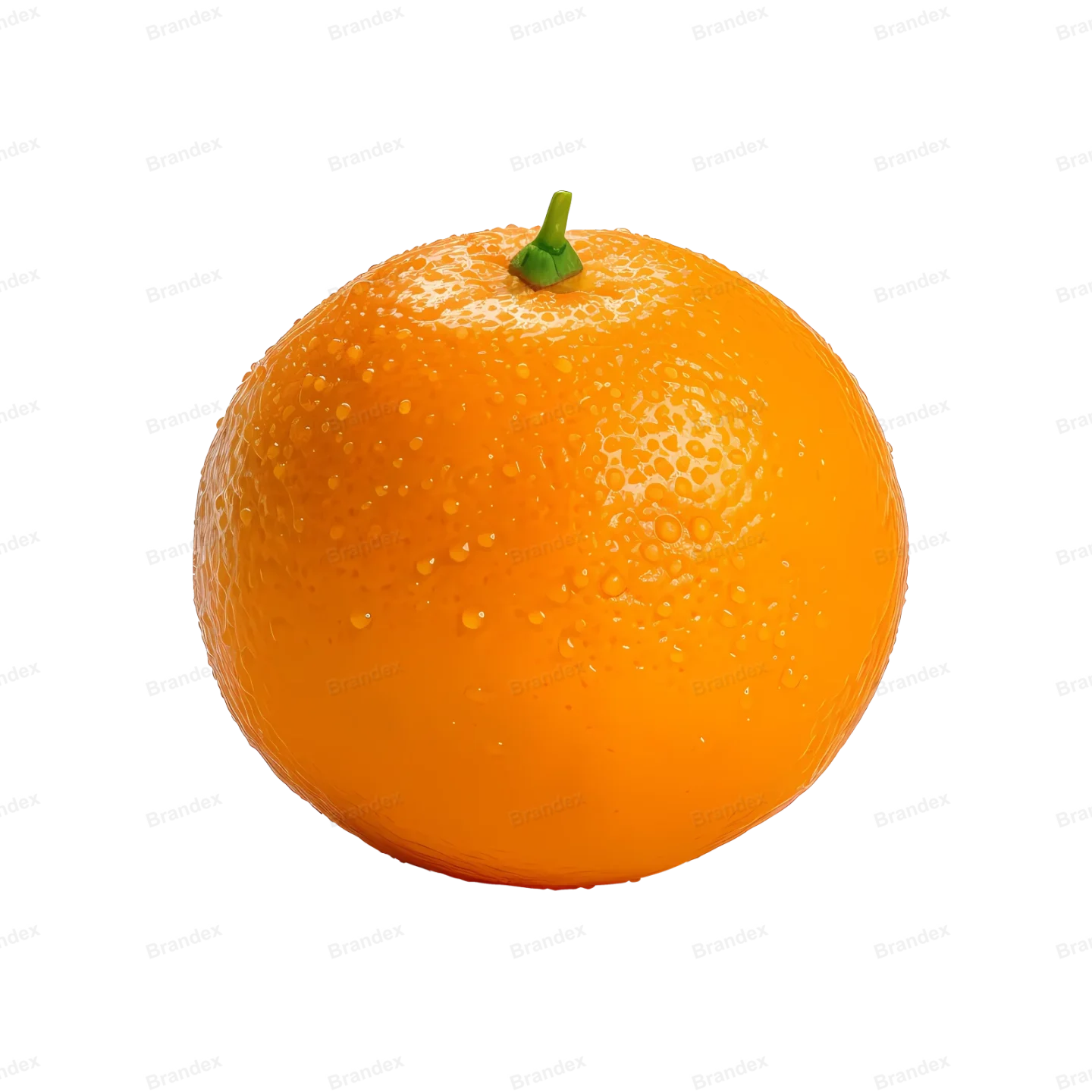 Fresh Orange Fruit - Isolated PSD with High Detail (2)