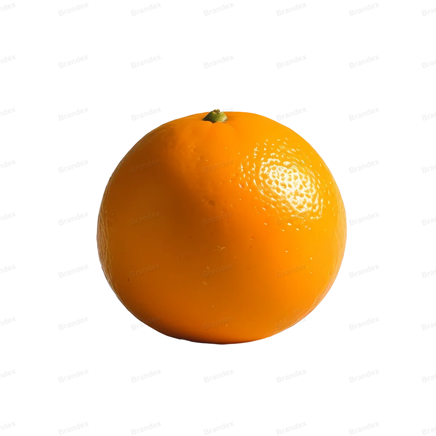 Fresh Orange Fruit Slice - Isolated PSD Design
