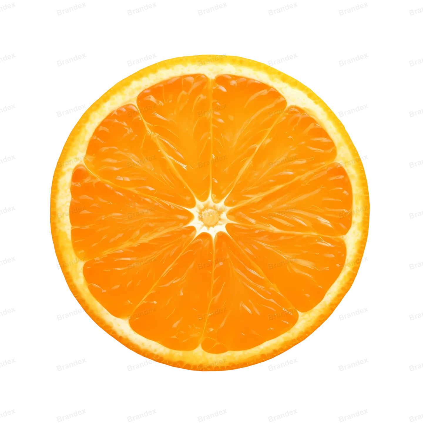 Fresh Orange Fruit - Isolated PSD on Transparent Background (18)