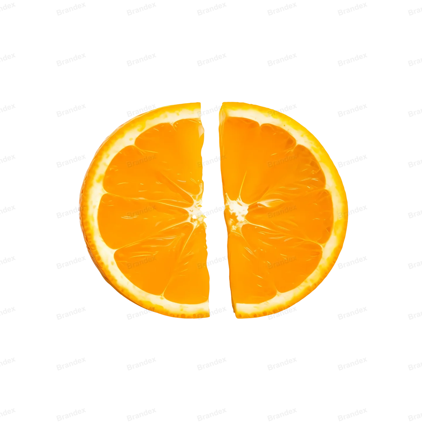 Fresh Orange Fruit - Isolated PSD on Transparent Background (19)