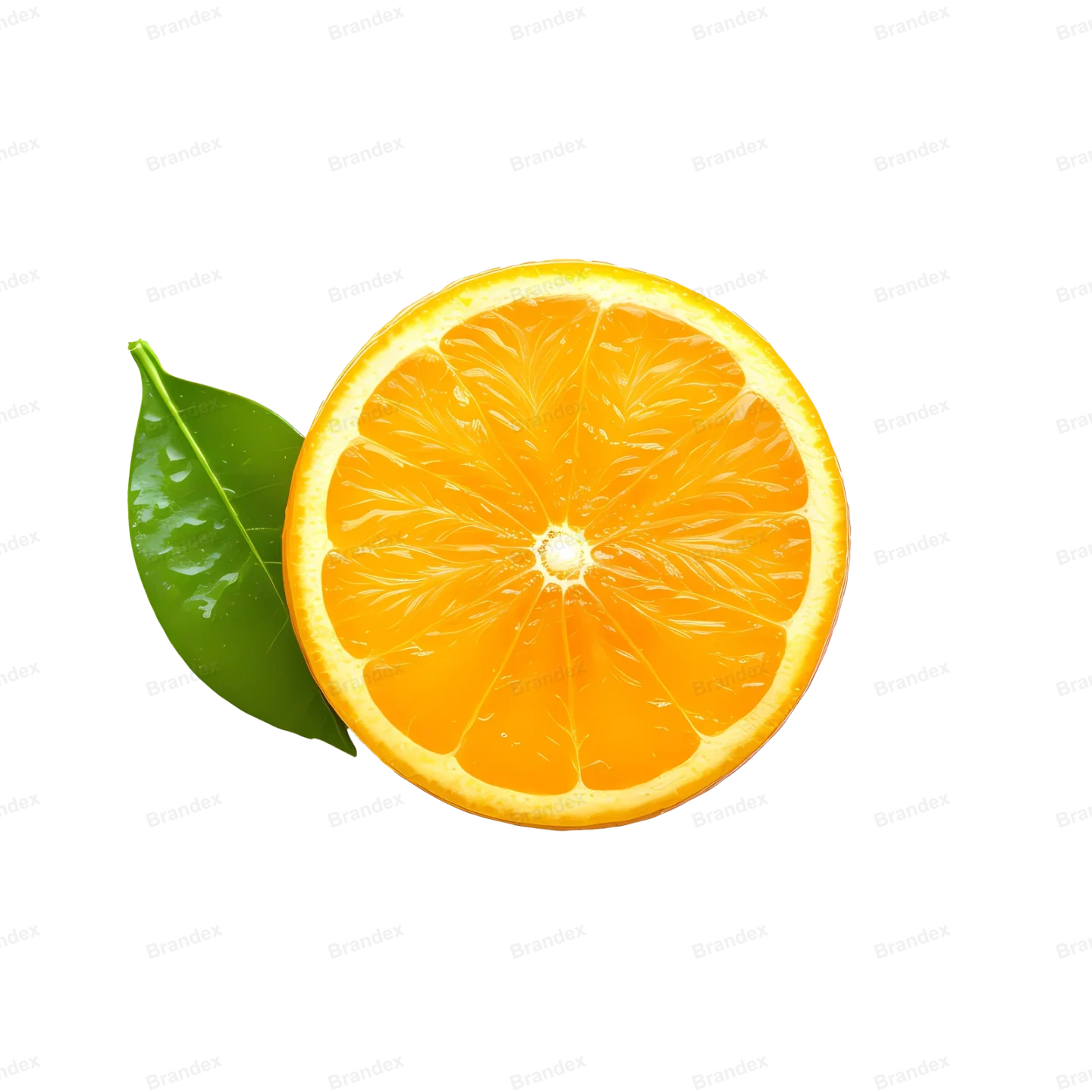 Fresh Orange Fruit - Isolated PSD on Transparent Background (20)