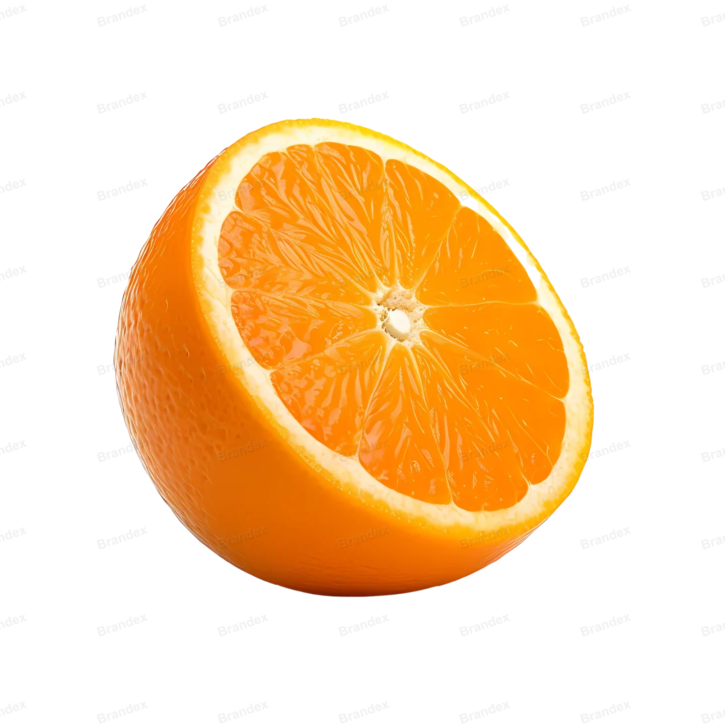 Fresh Orange Fruit Slice - Isolated PSD (9)