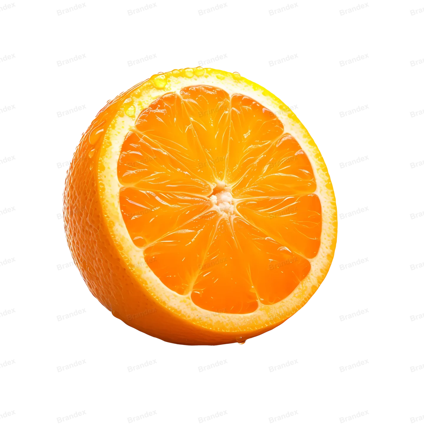 Fresh Orange Fruit - Isolated PSD Cutout (15)
