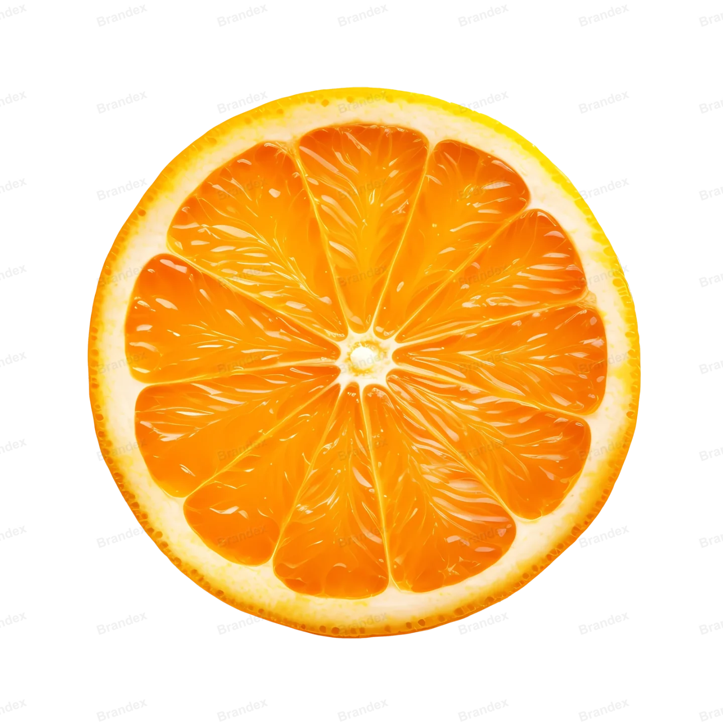 Fresh Orange Fruit - Isolated PSD Cutout (20)
