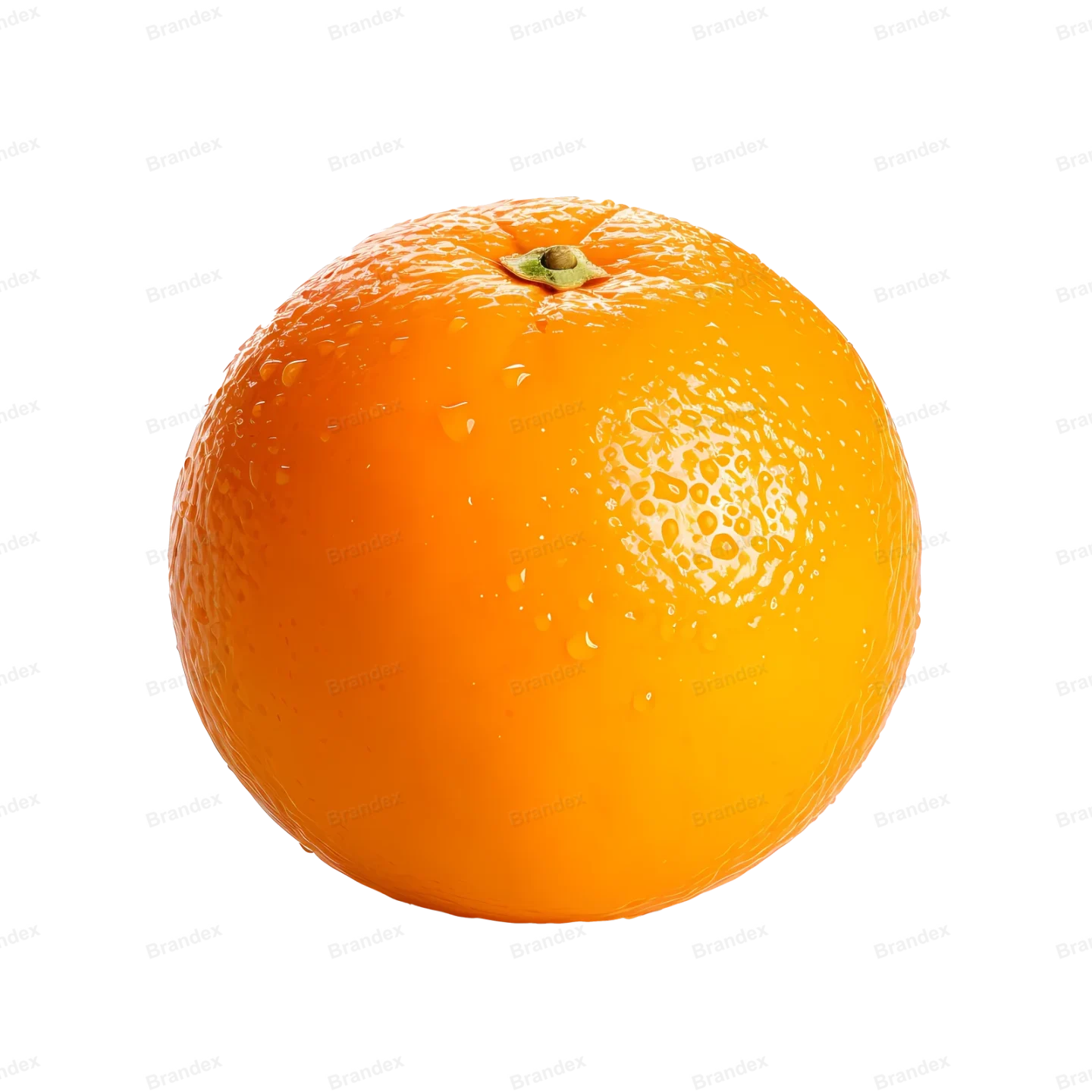 Fresh Orange Fruit - Isolated PSD on Transparent Background (35)