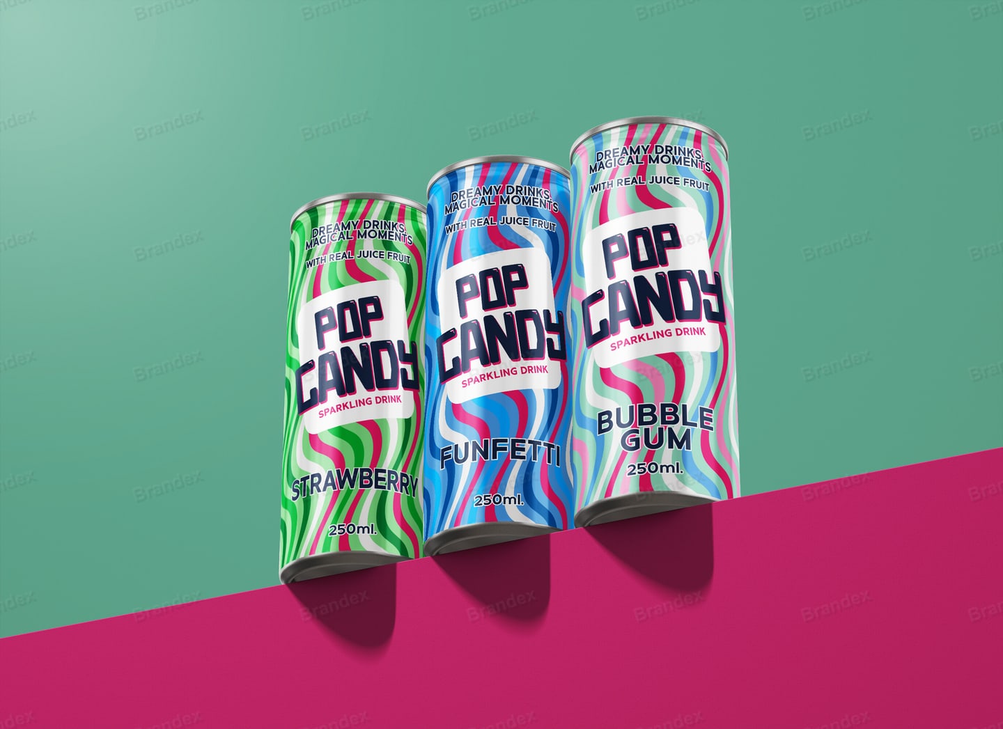 Beverage Drinking Can Design VIbrant
